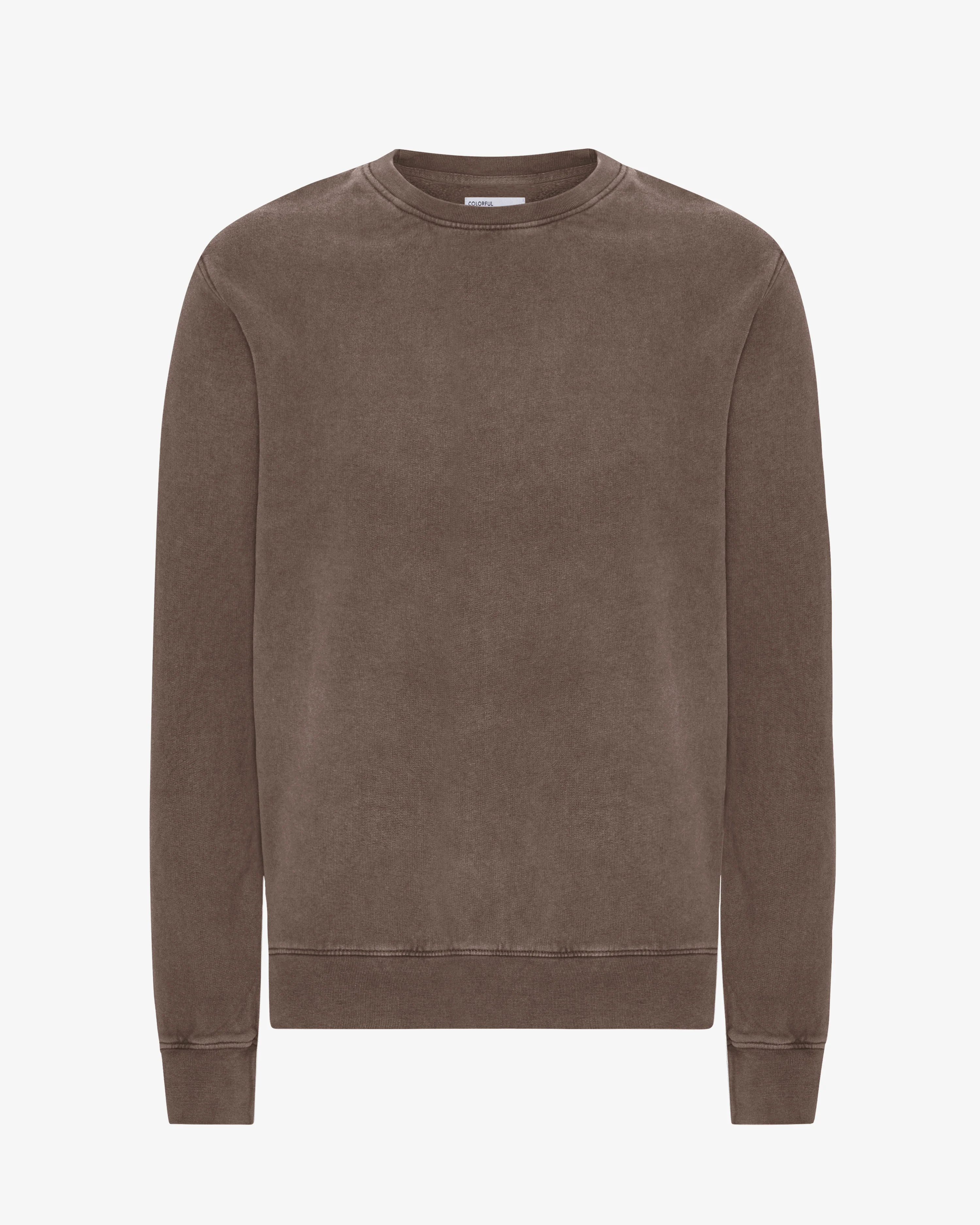 Classic Organic Crew - Faded Mud