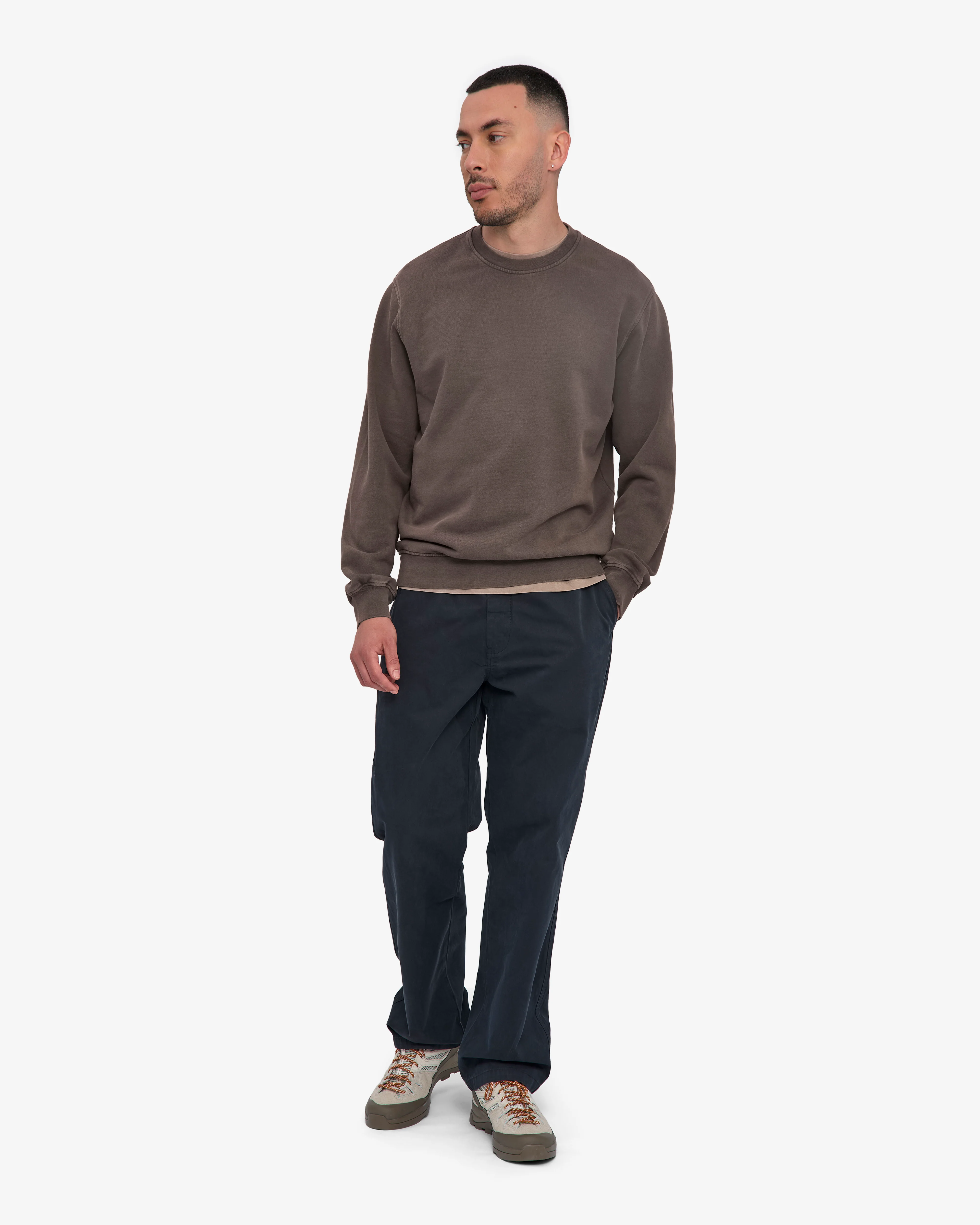 Classic Organic Crew - Faded Mud - Image 5