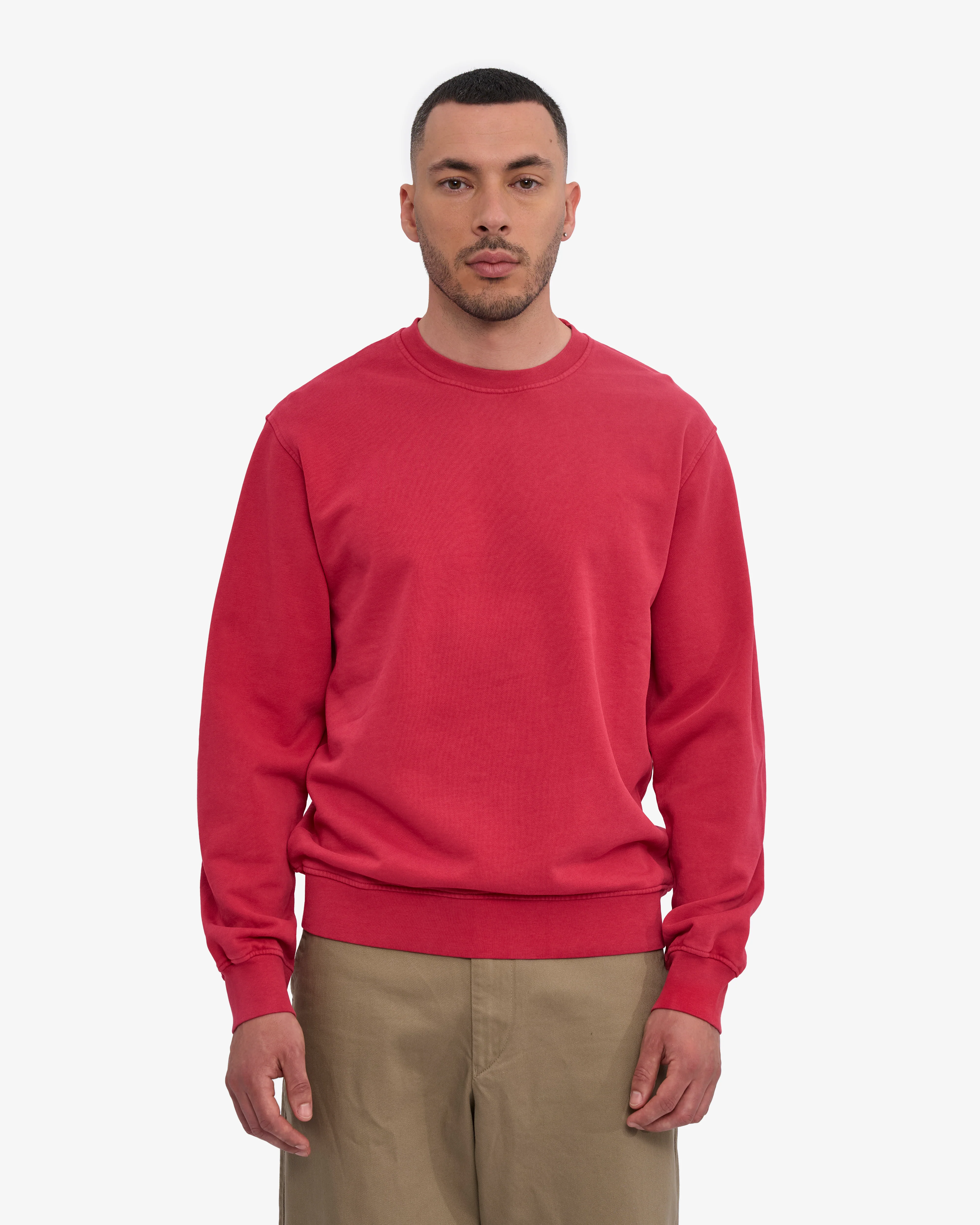 Classic Organic Crew - Faded Red - Image 2