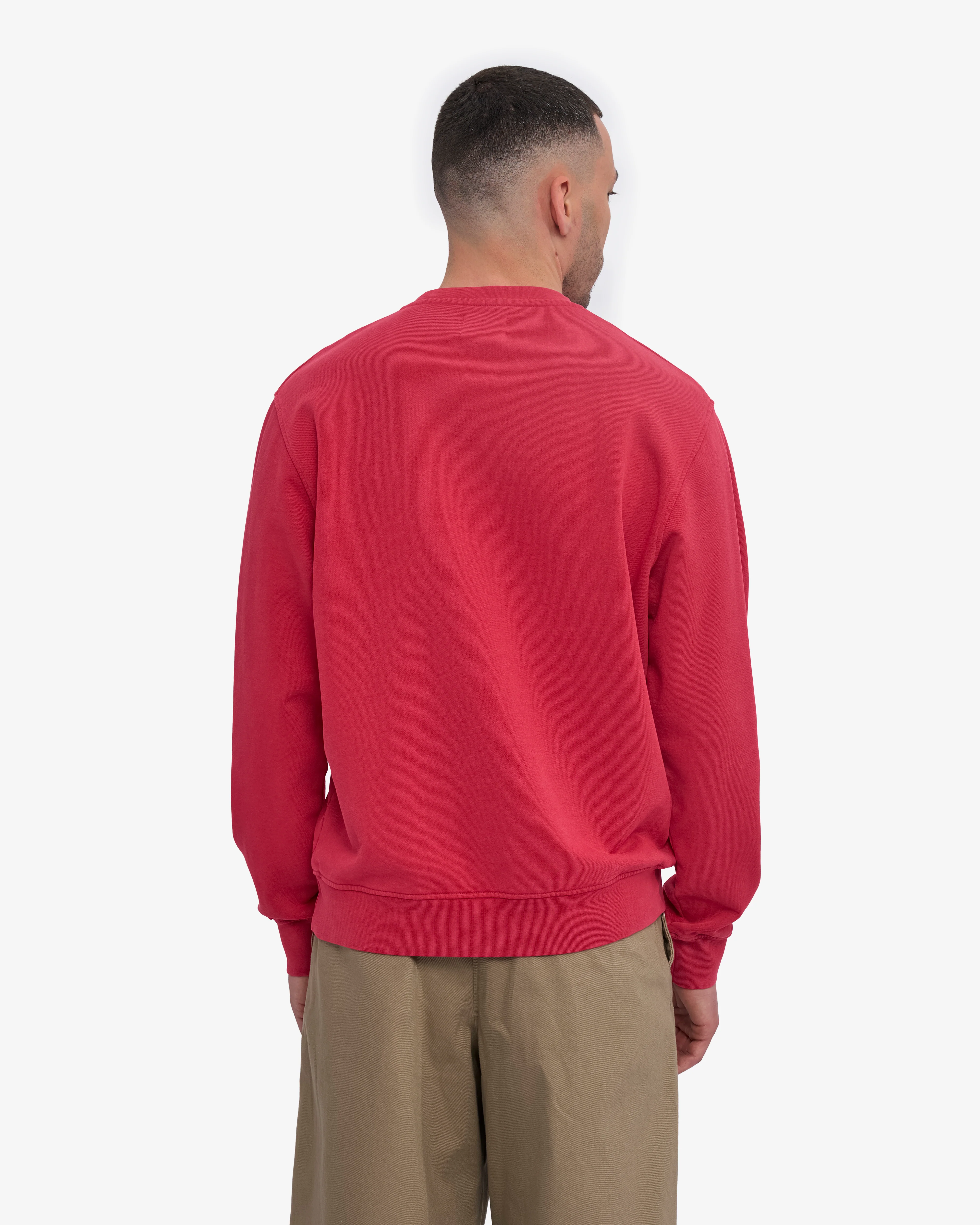 Classic Organic Crew - Faded Red - Image 4