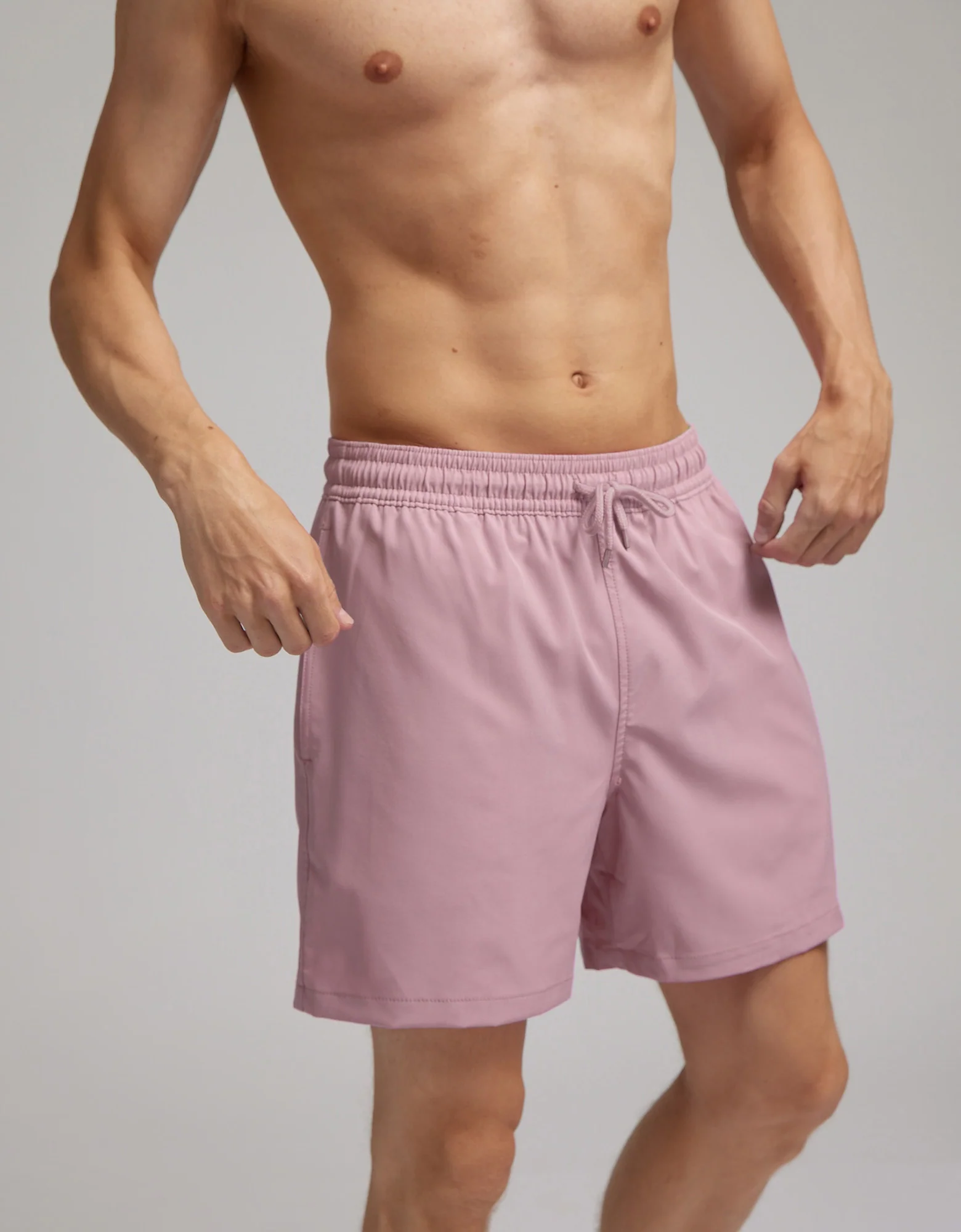 Classic Swim Shorts - Light Aqua - Image 3