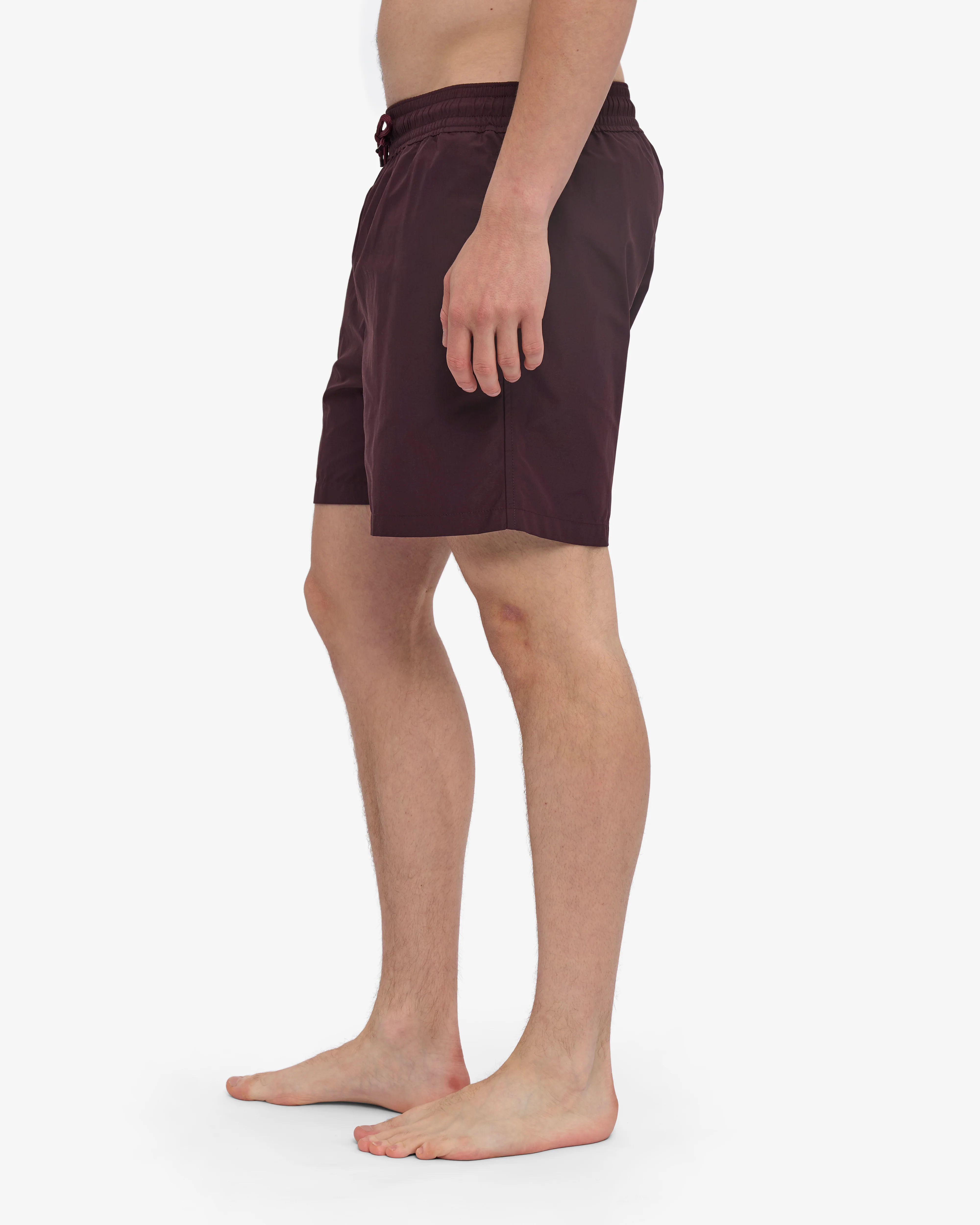 Classic Swim Shorts - Oxblood Red - Image 3