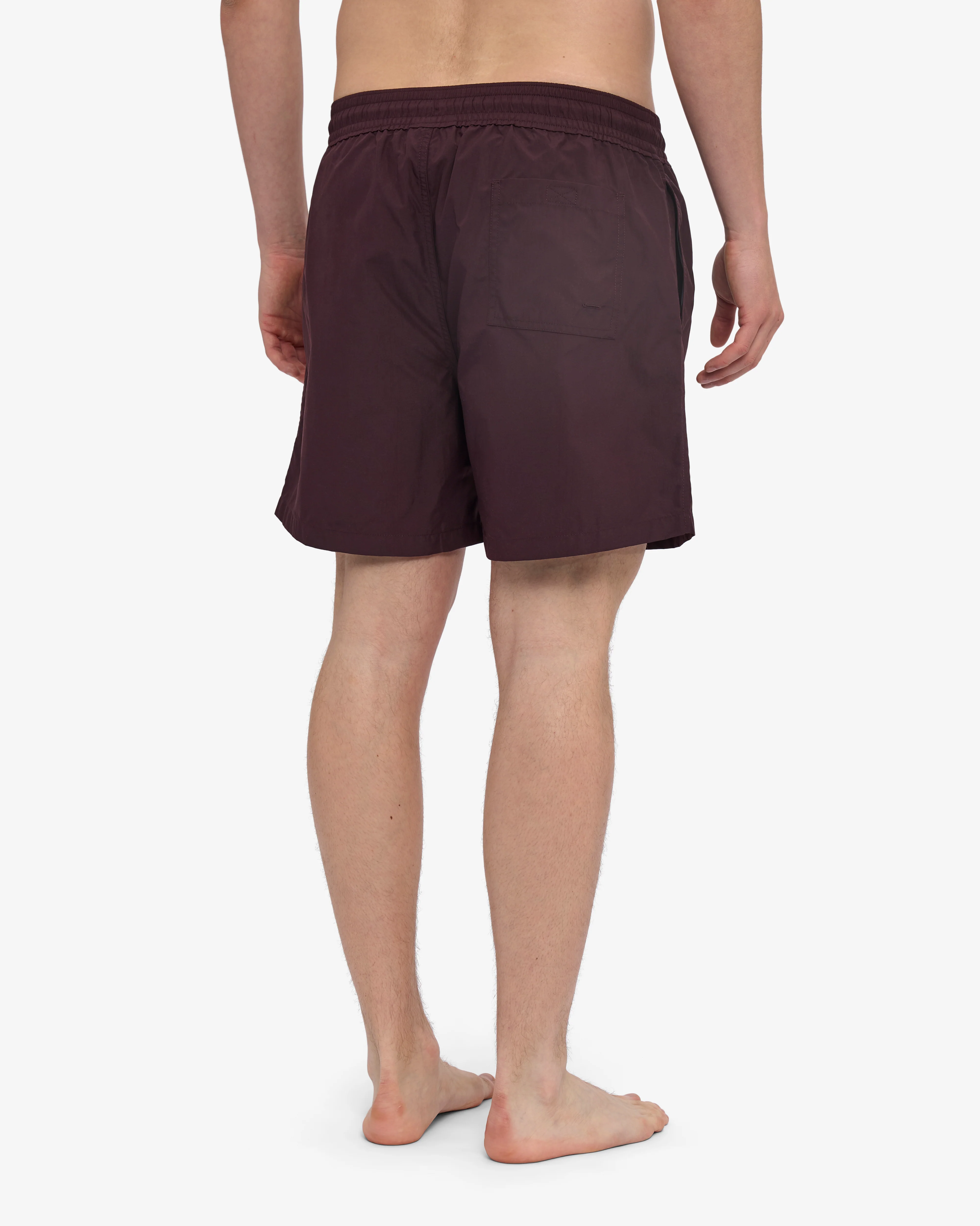 Classic Swim Shorts - Oxblood Red - Image 4