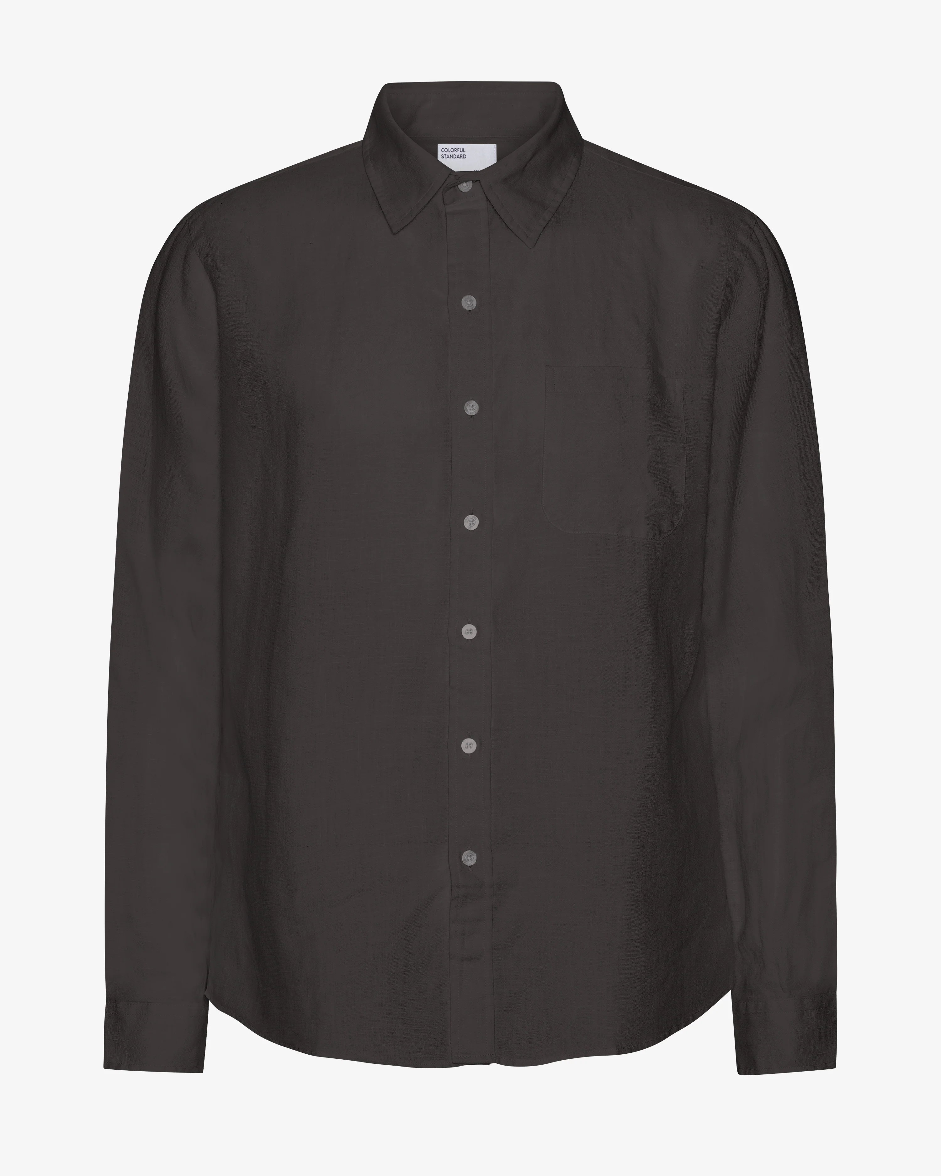 Linen Shirt - Lava Grey