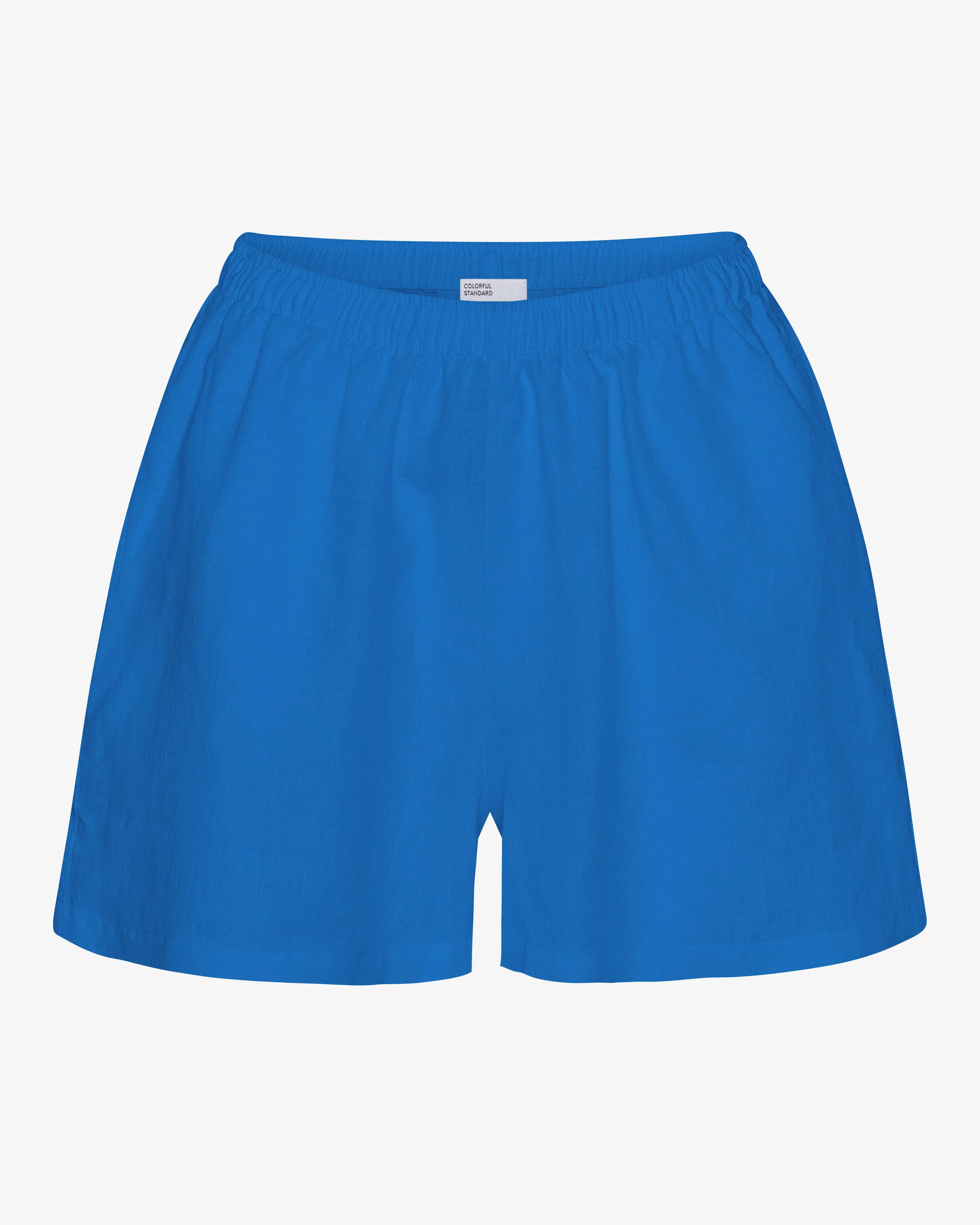 Linen Shorts - Pacific Blue