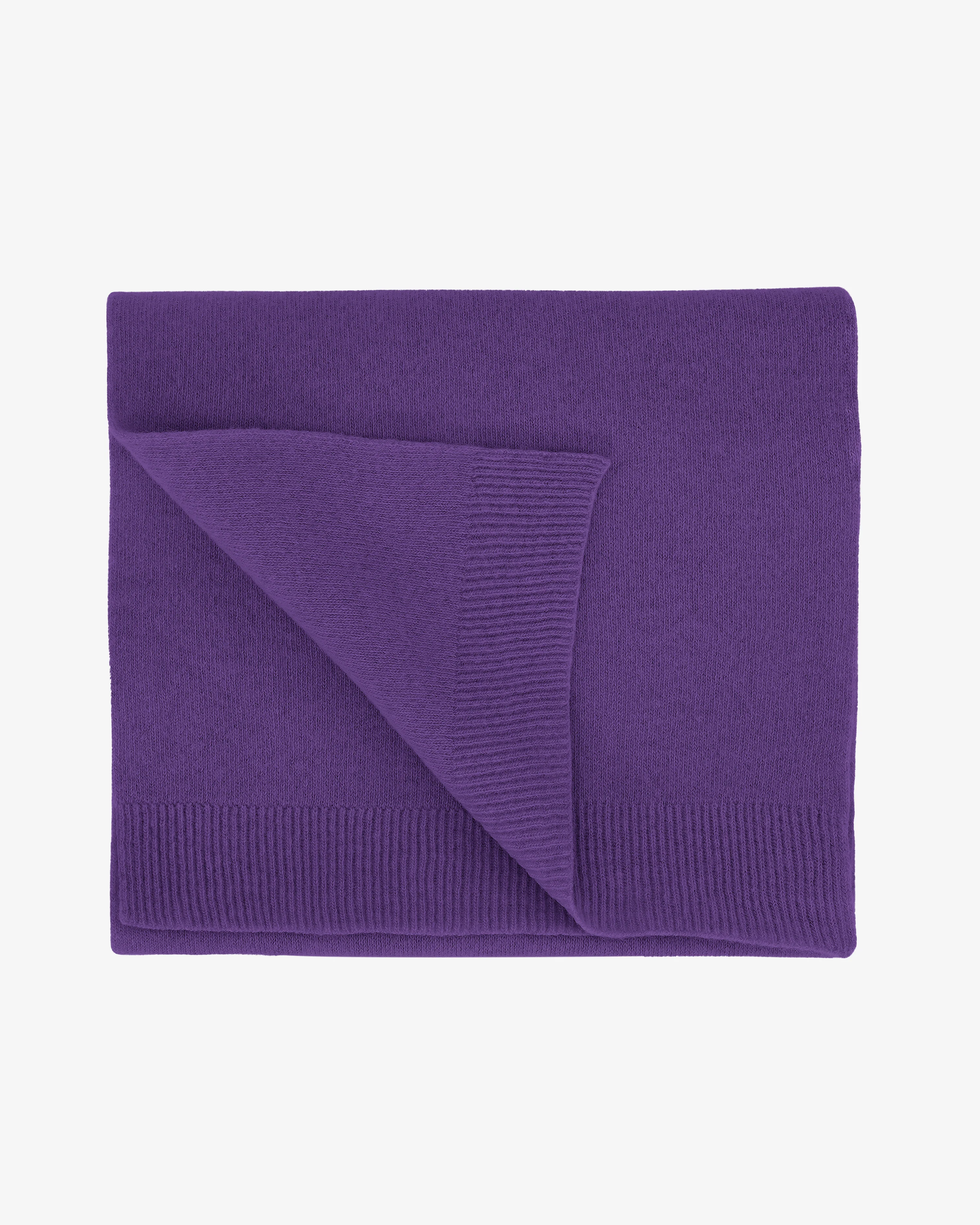 Merino Wool Scarf - Ultra Violet
