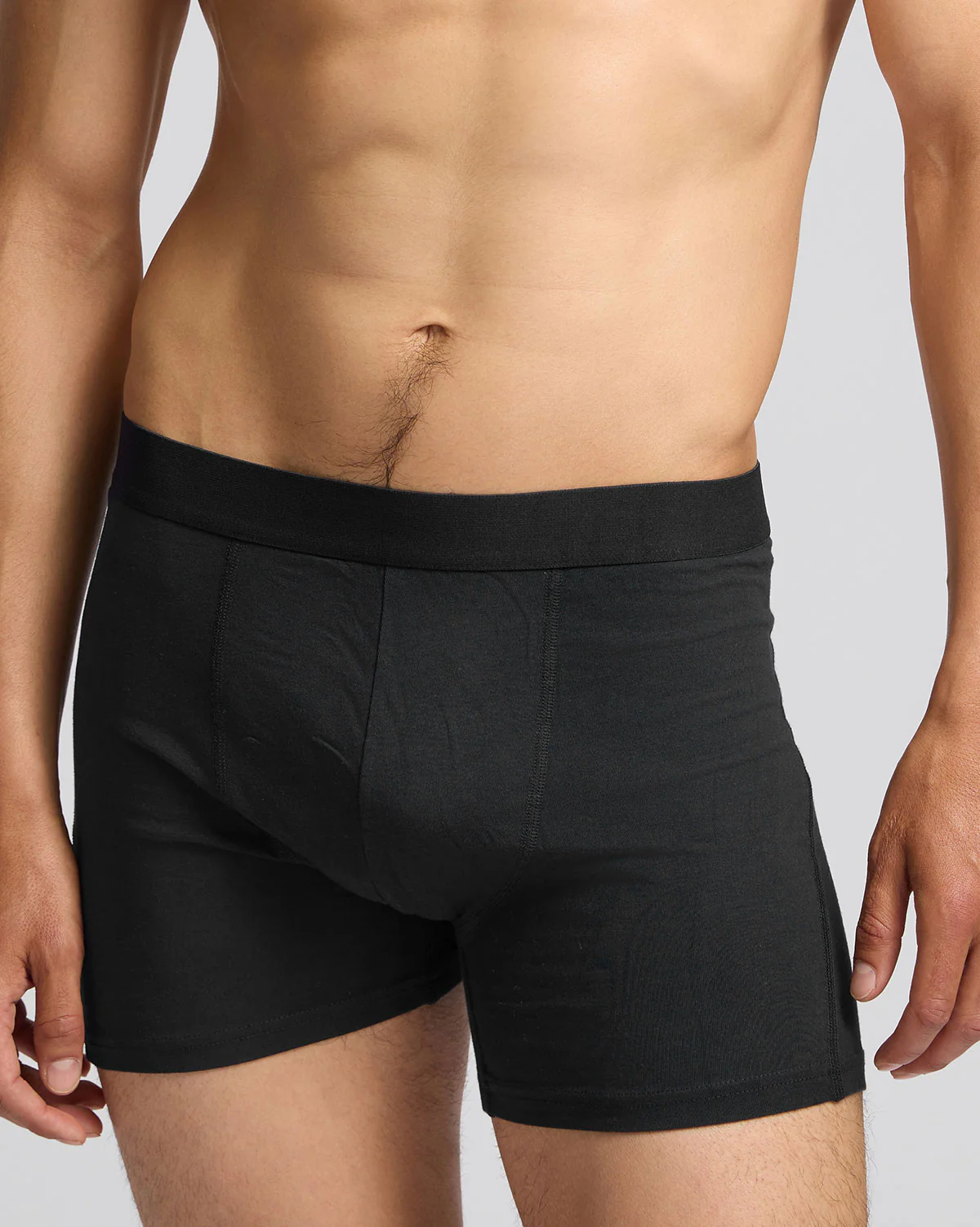 Organic Boxer Briefs 3 Pack - Deep Black - Image 4