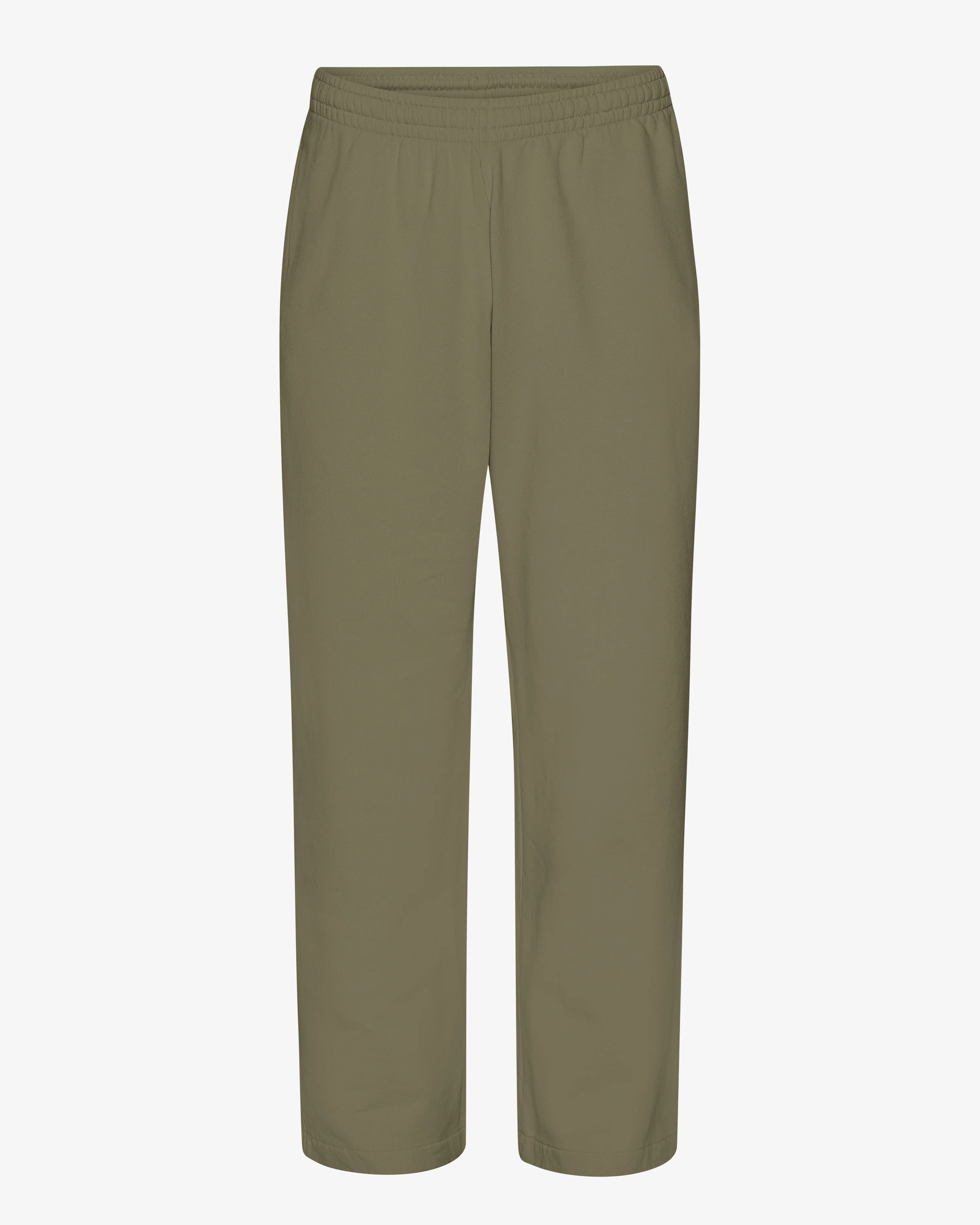 Organic Straight Leg Sweatpants - Dusty Olive