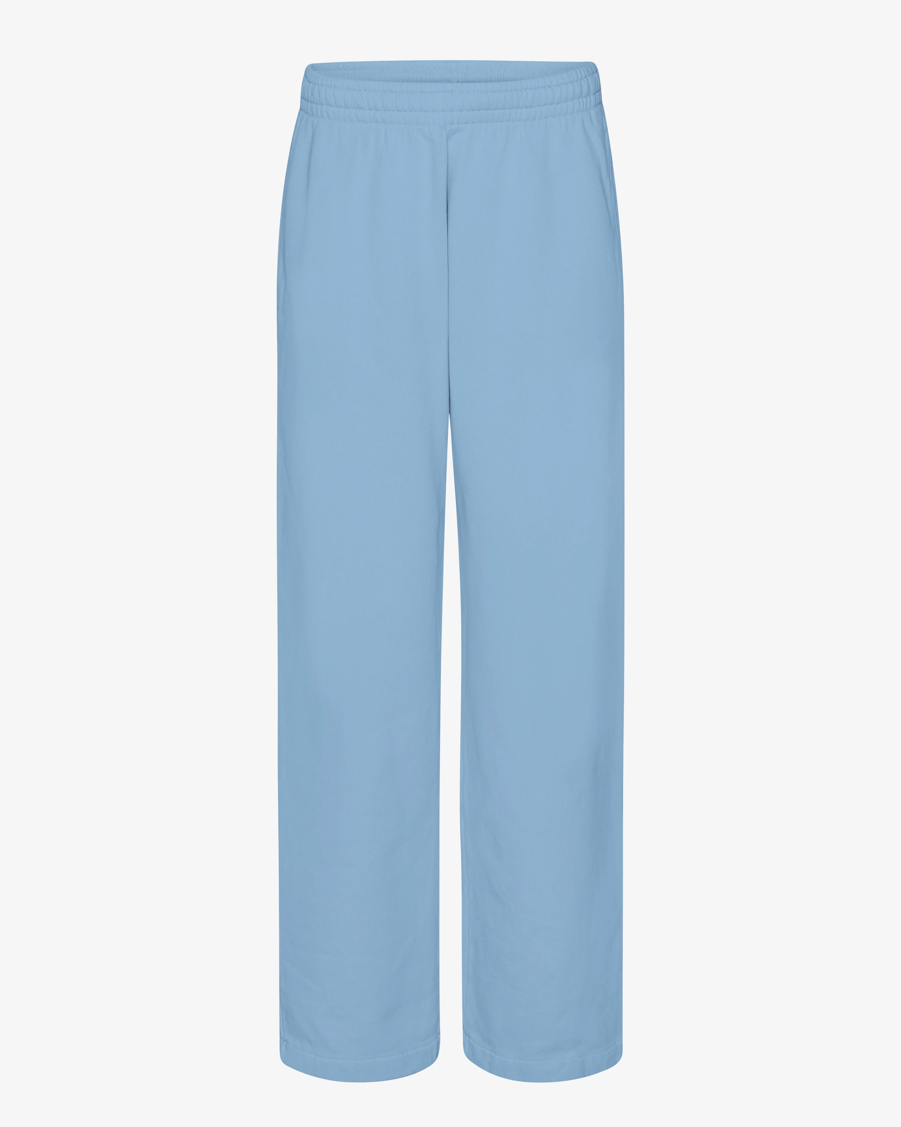 Organic Straight Leg Sweatpants - Seaside Blue