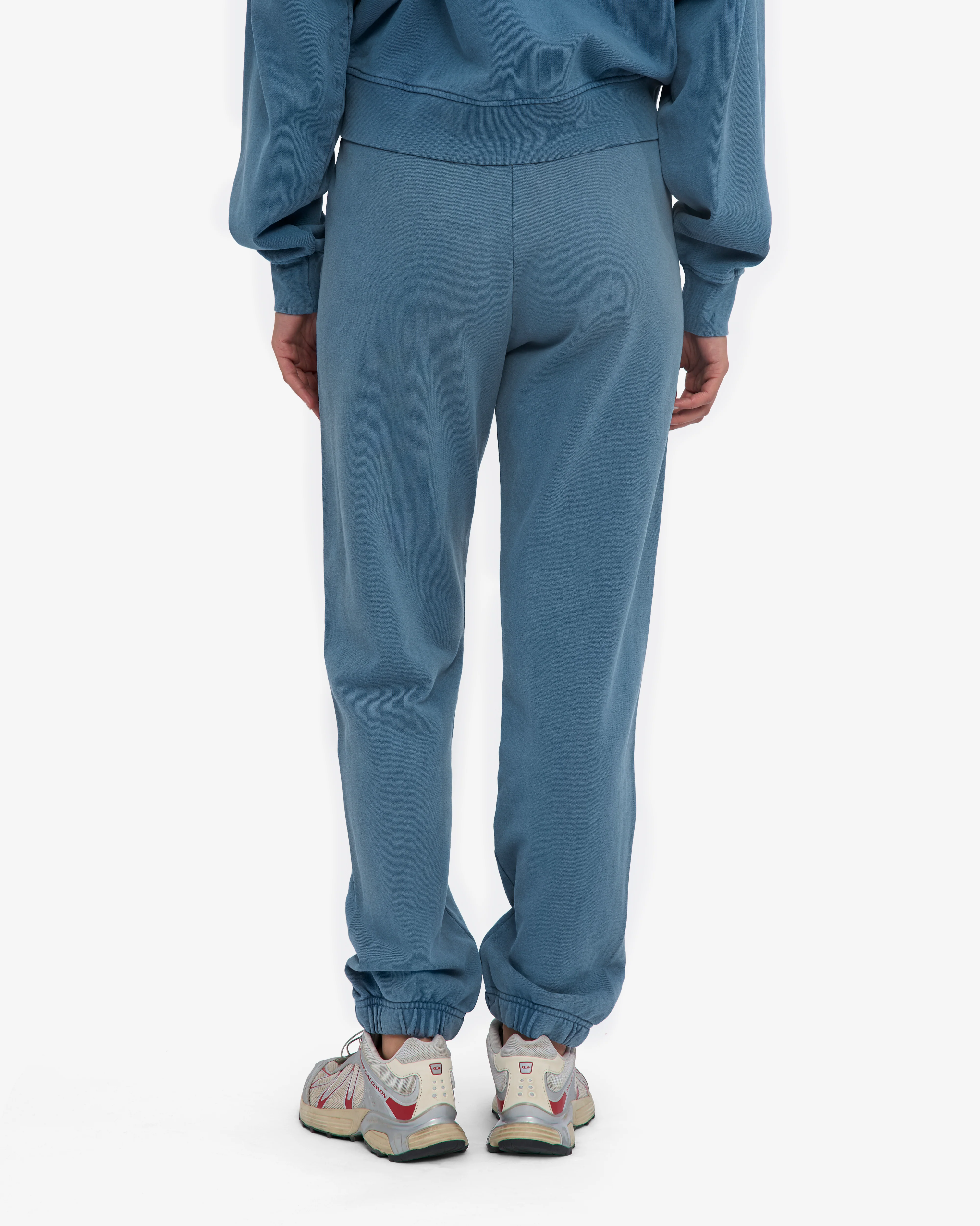 Organic Sweatpants - Faded Indigo - Image 4