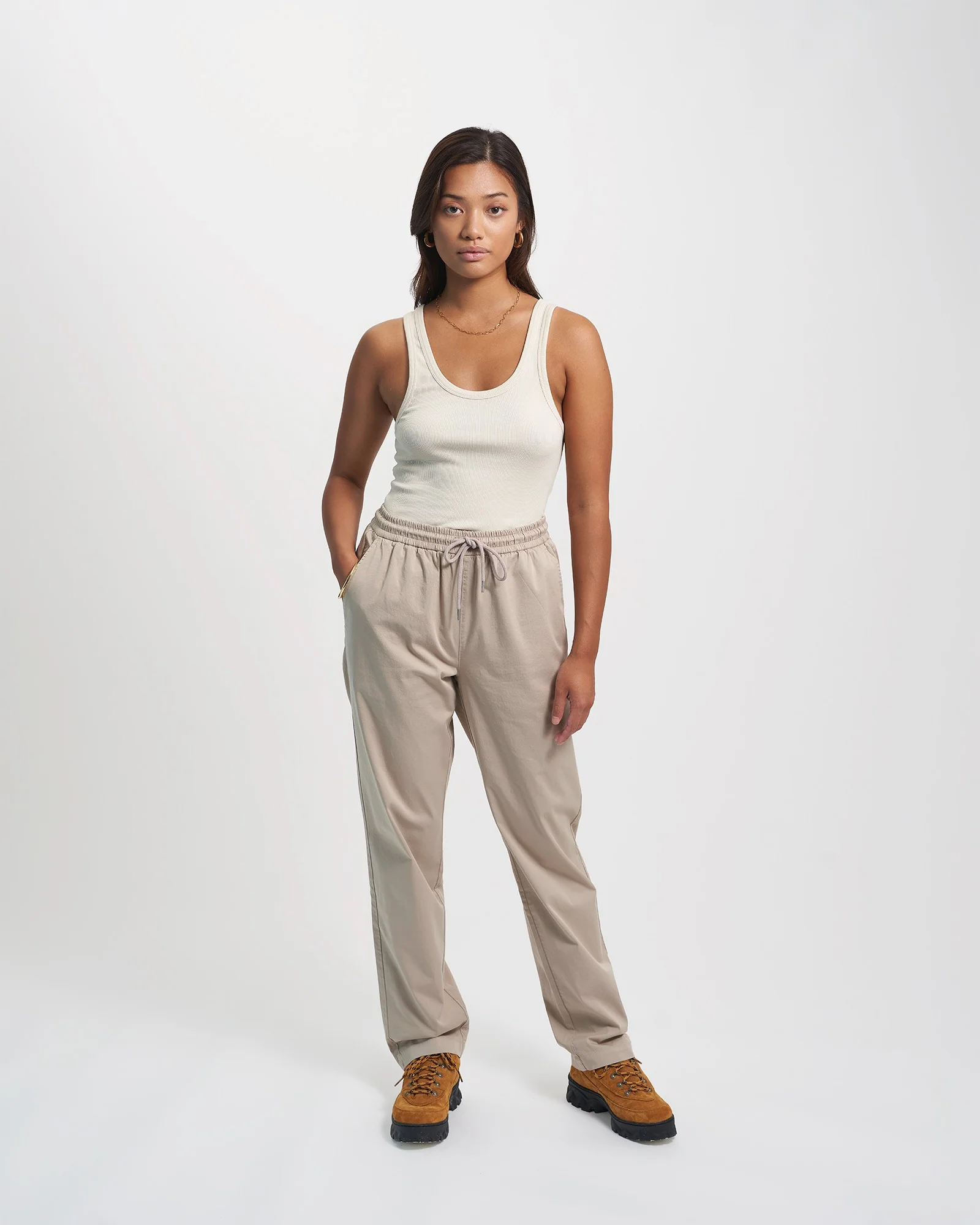 Organic Twill Pants - Deep Black - Image 3