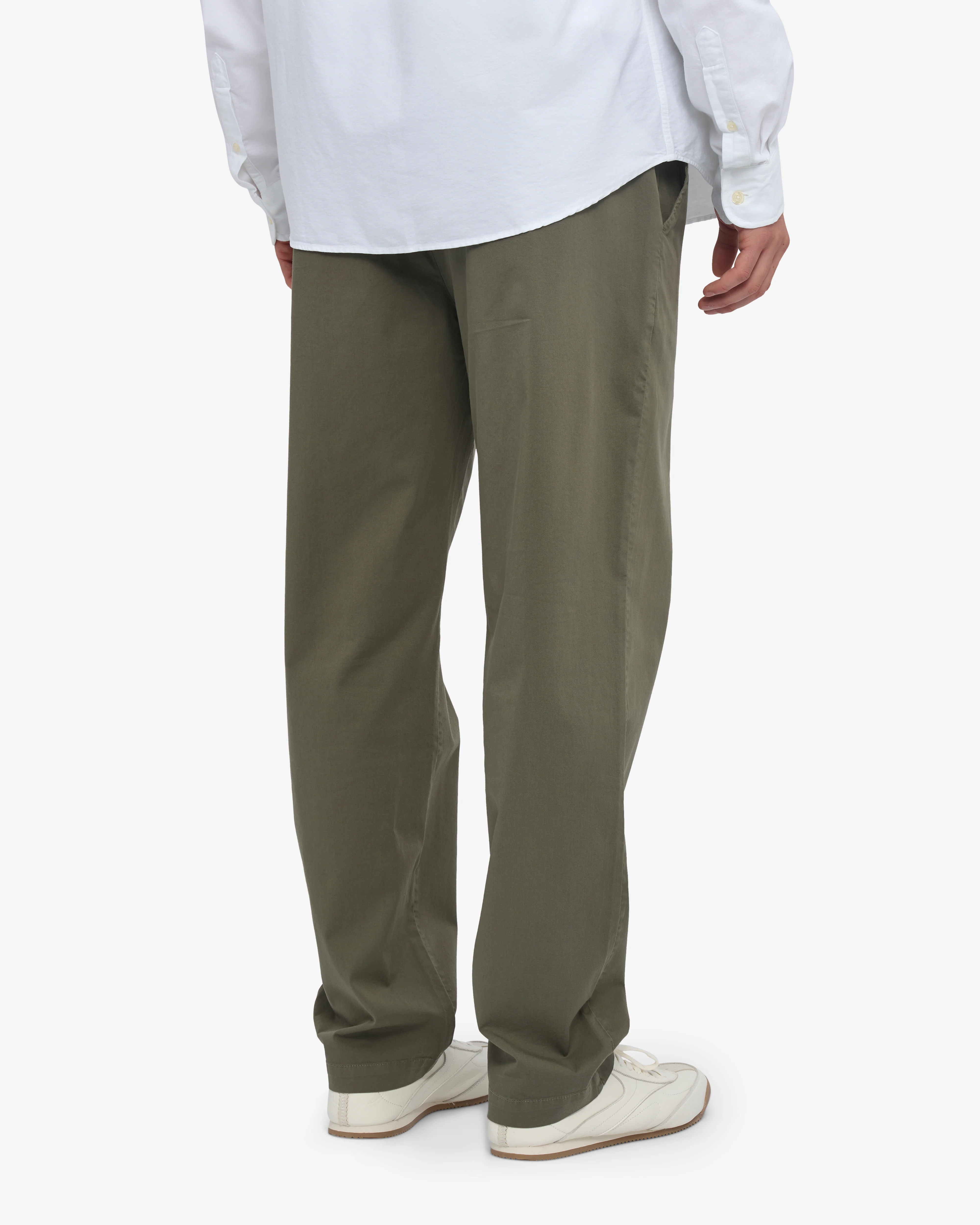 Organic Twill Pants - Dusty Olive - Image 4
