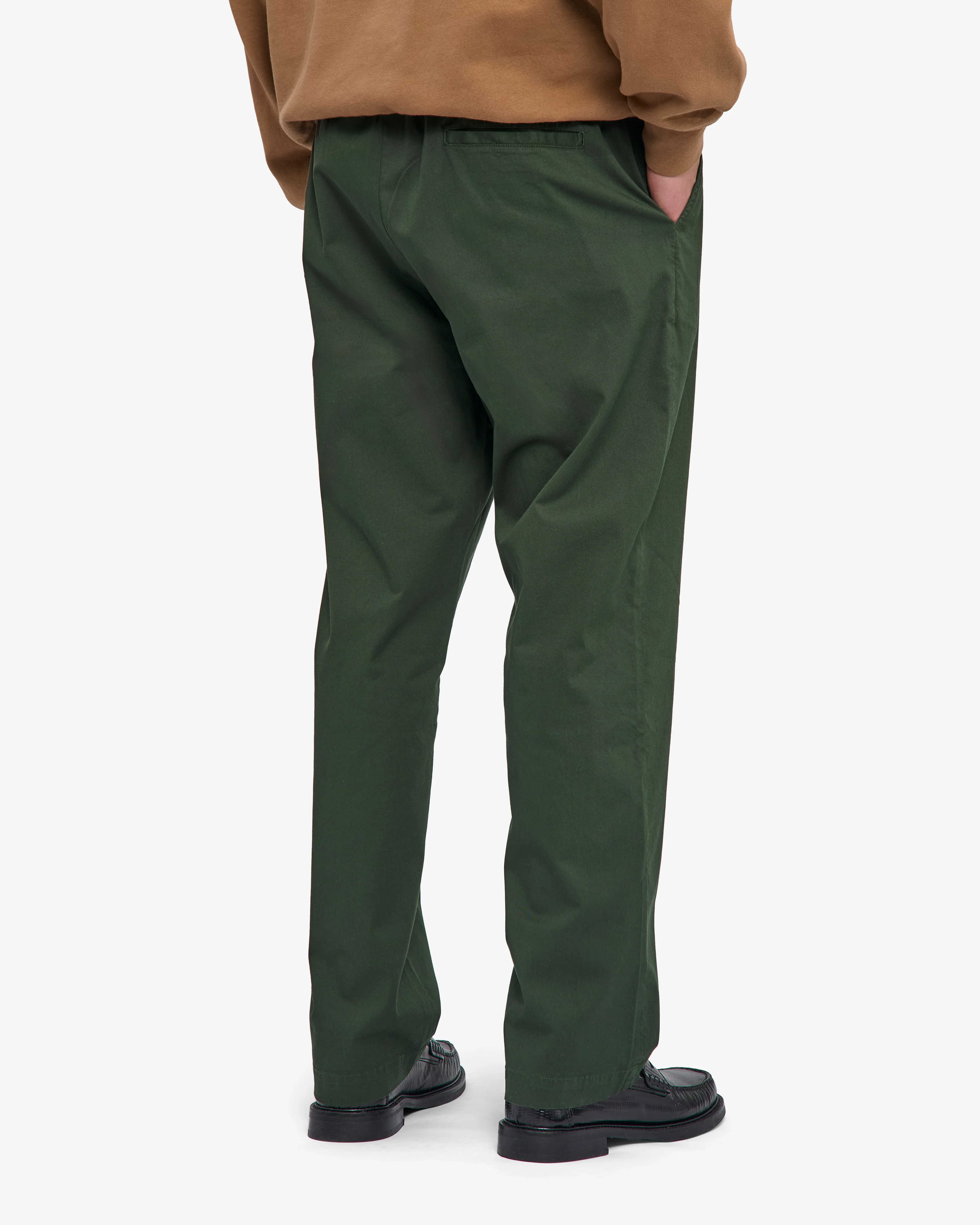 Organic Twill Pants - Hunter Green - Image 4