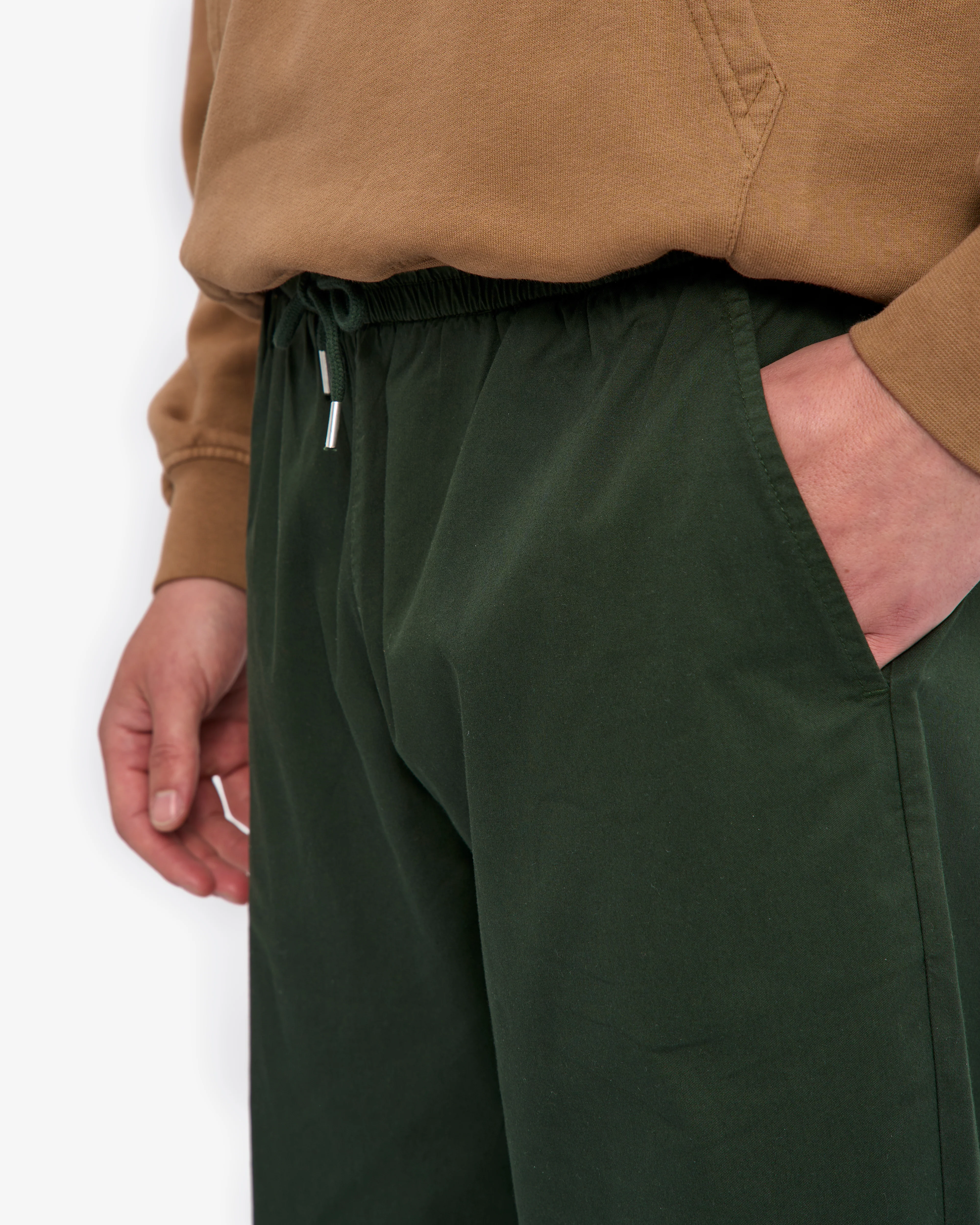 Organic Twill Pants - Hunter Green - Image 7