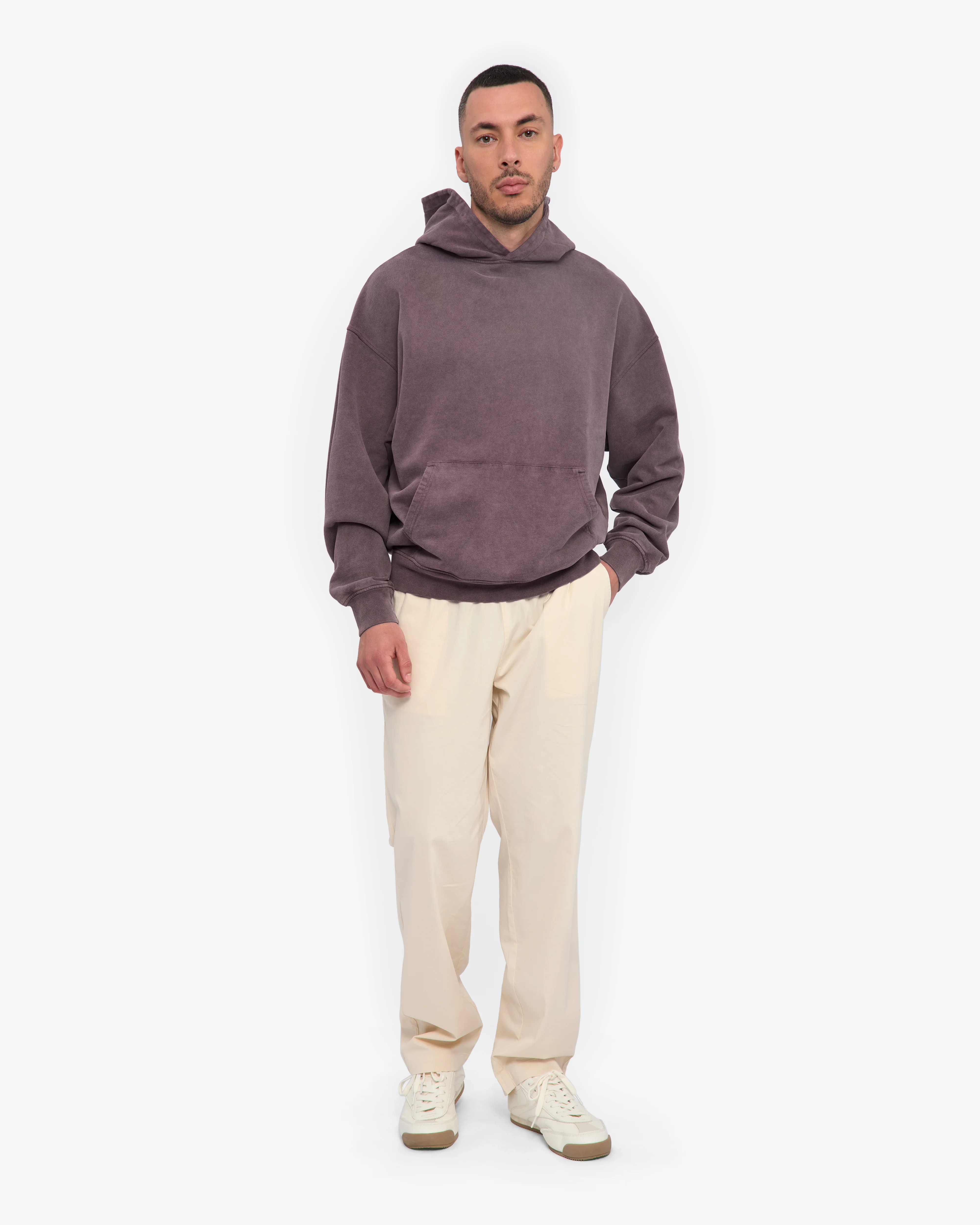 Organic Twill Pants - Ivory White - Image 5