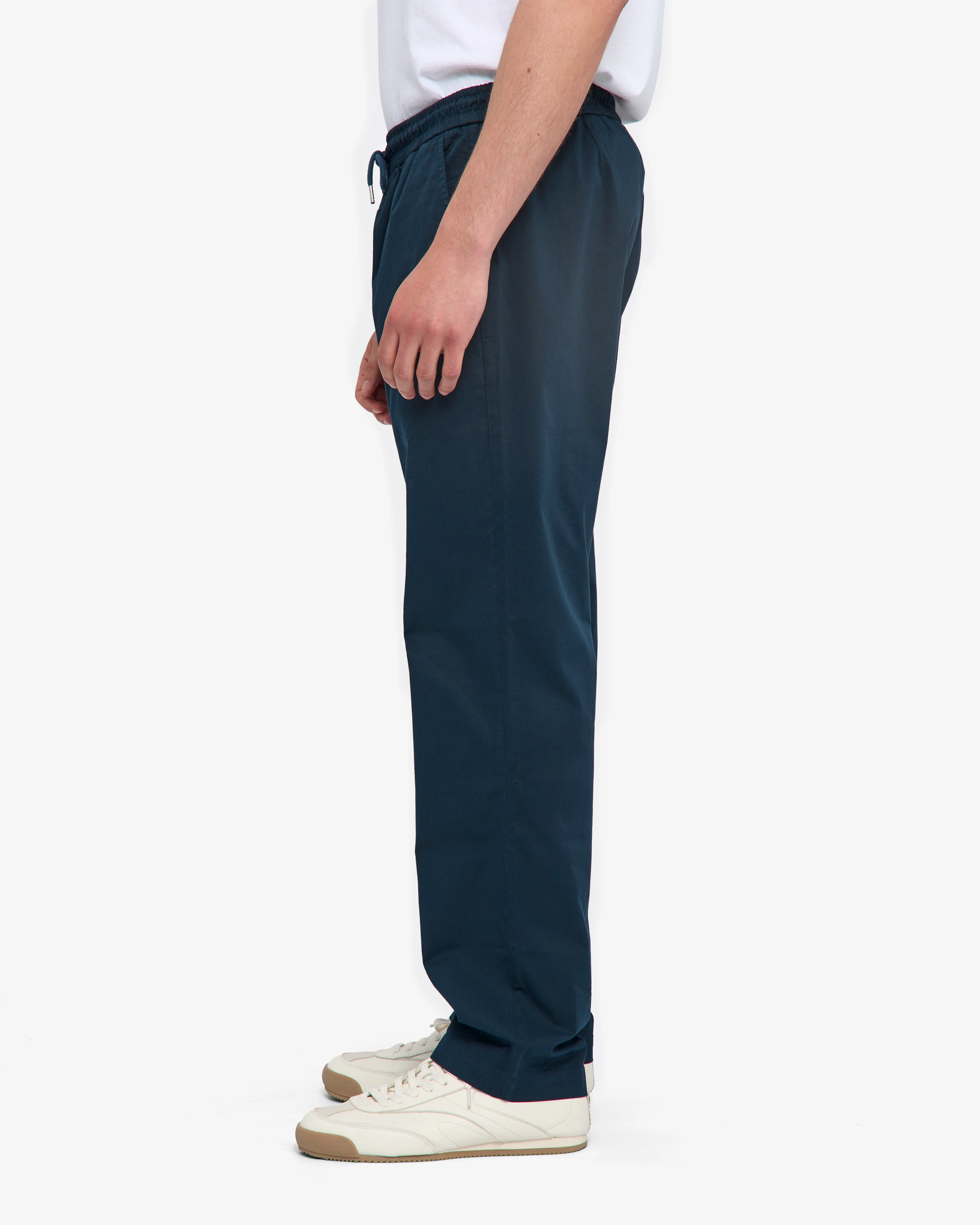 Organic Twill Pants - Navy Blue - Image 3
