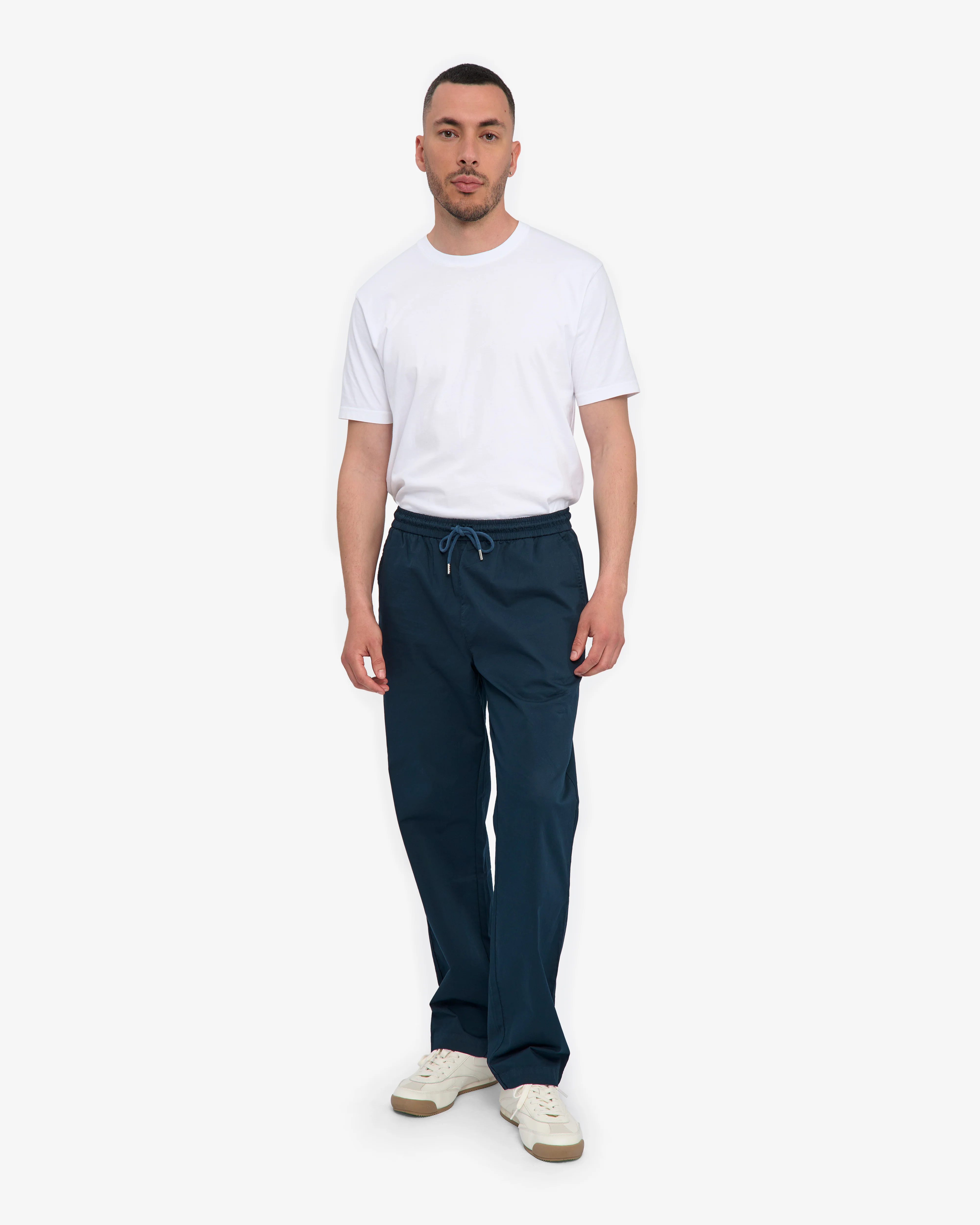 Organic Twill Pants - Navy Blue - Image 5
