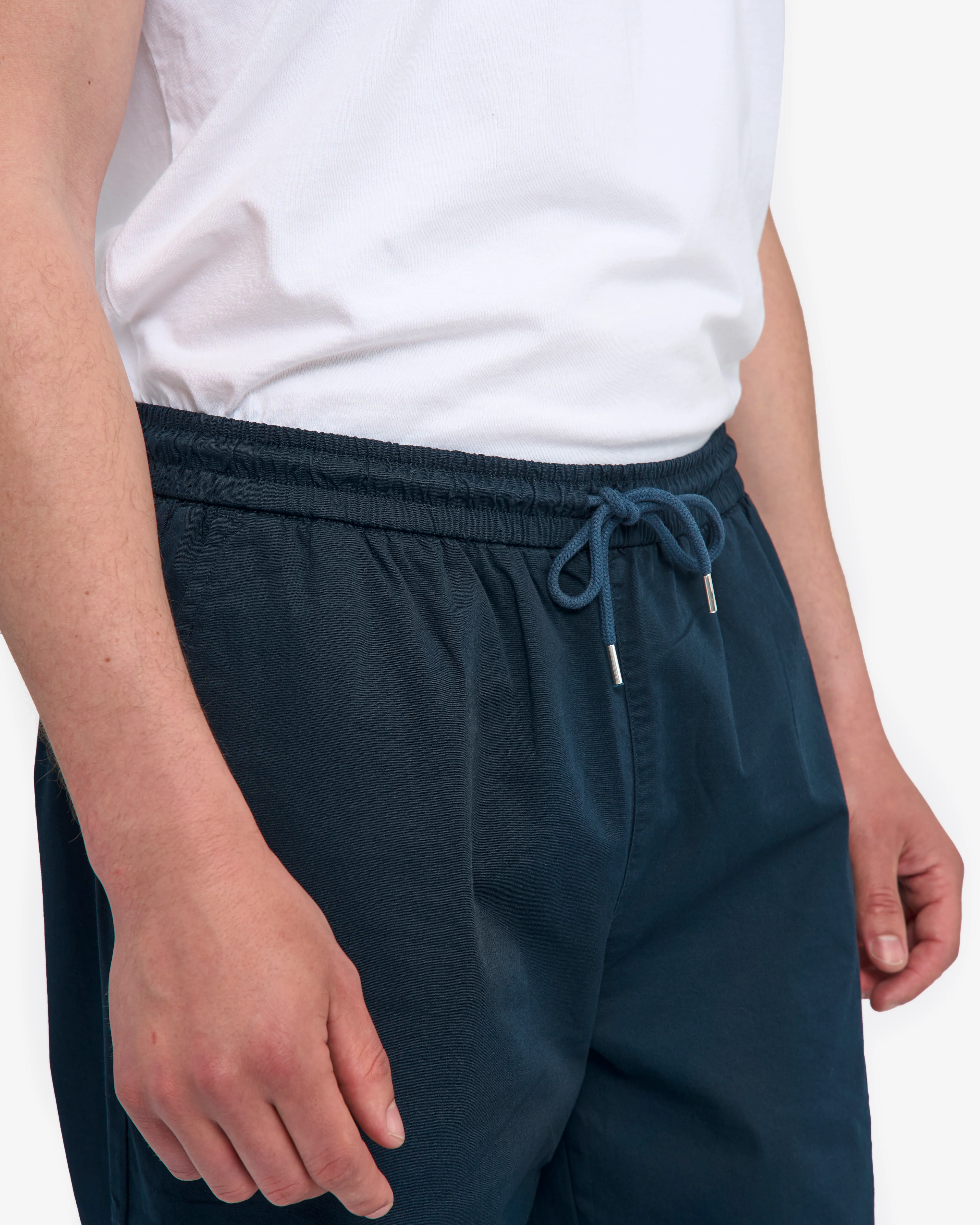 Organic Twill Pants - Navy Blue - Image 6