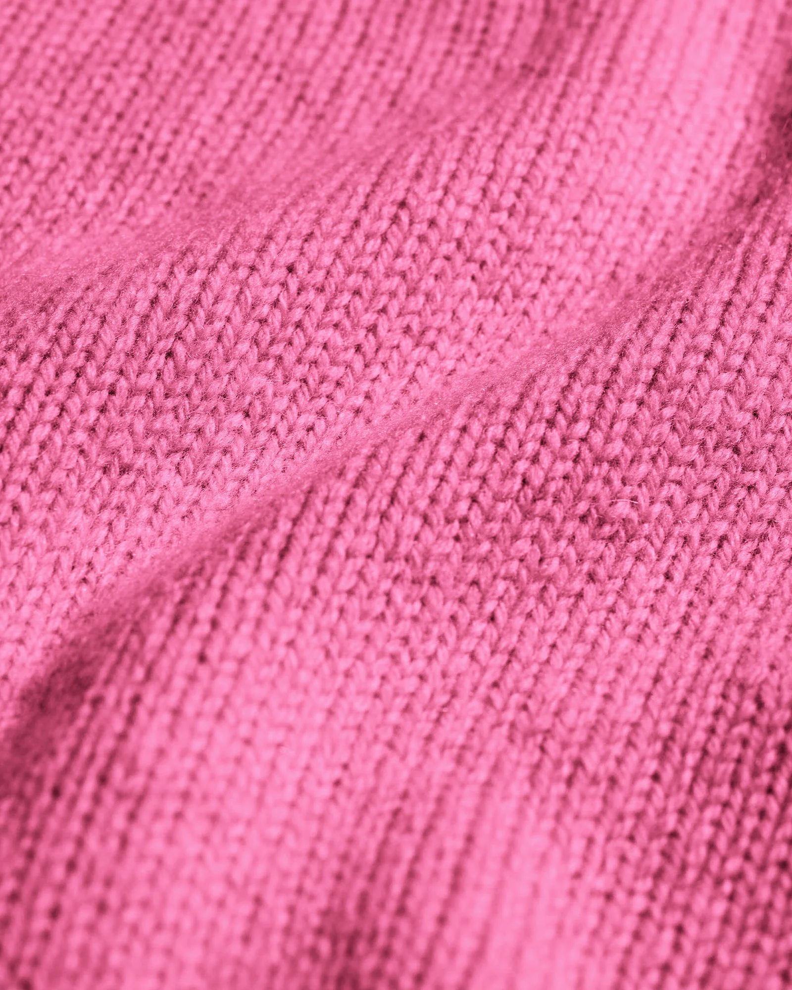 Oversized Merino Wool Crew - Bubblegum Pink - Image 7