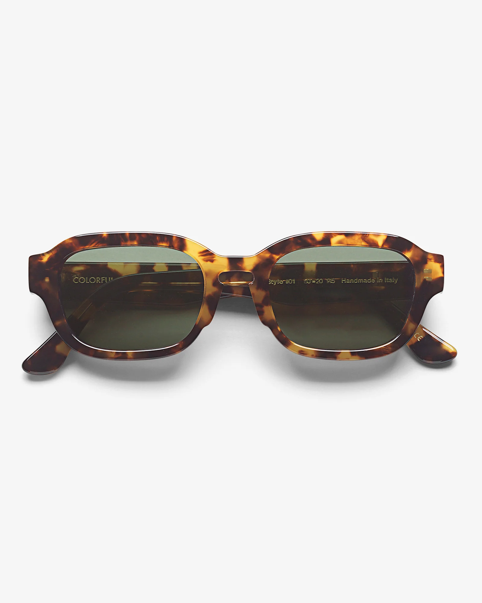 Sunglass 01 - Classic Havana - Green - Image 6