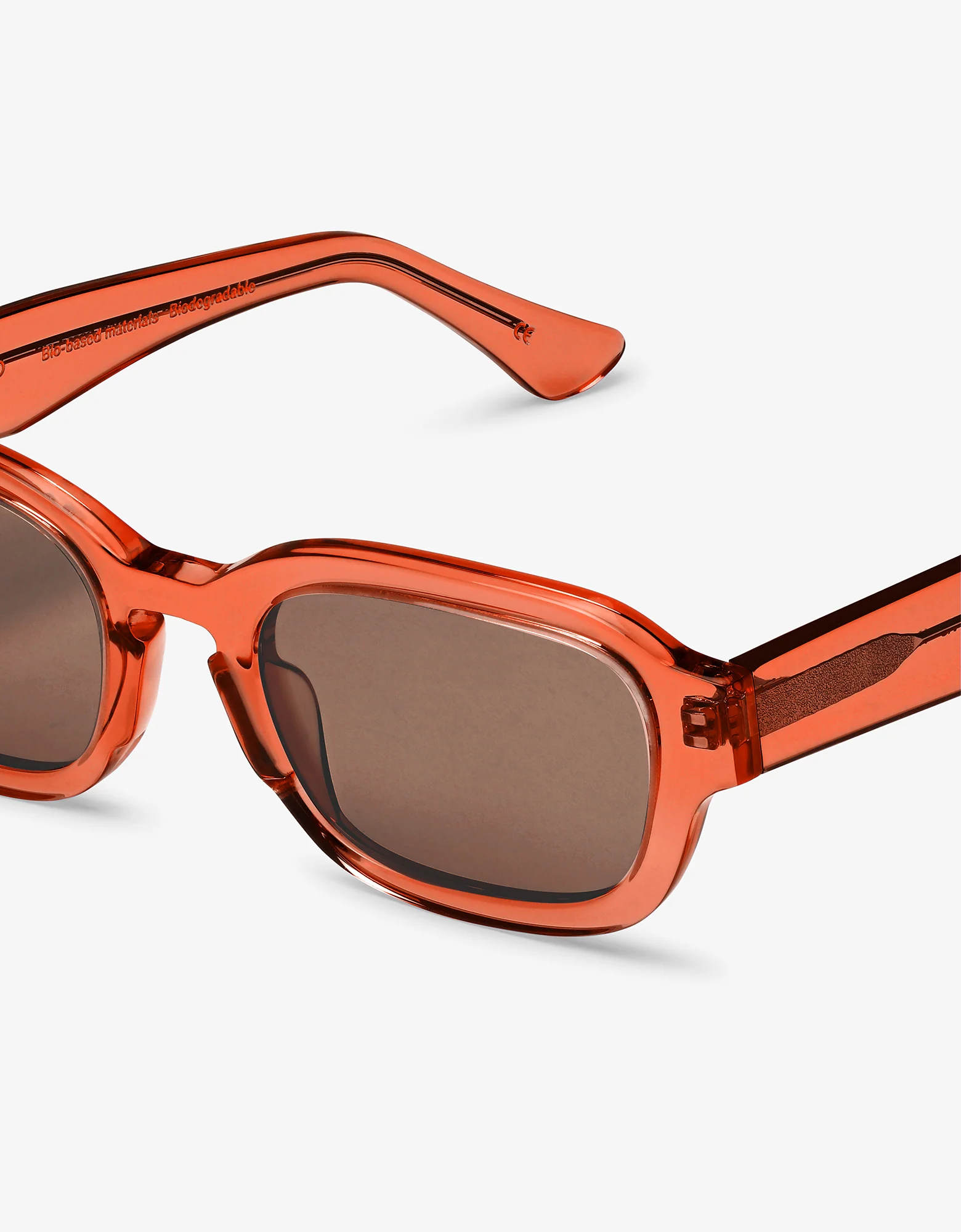 Sunglass 01 - Dark Amber - Brown - Image 7