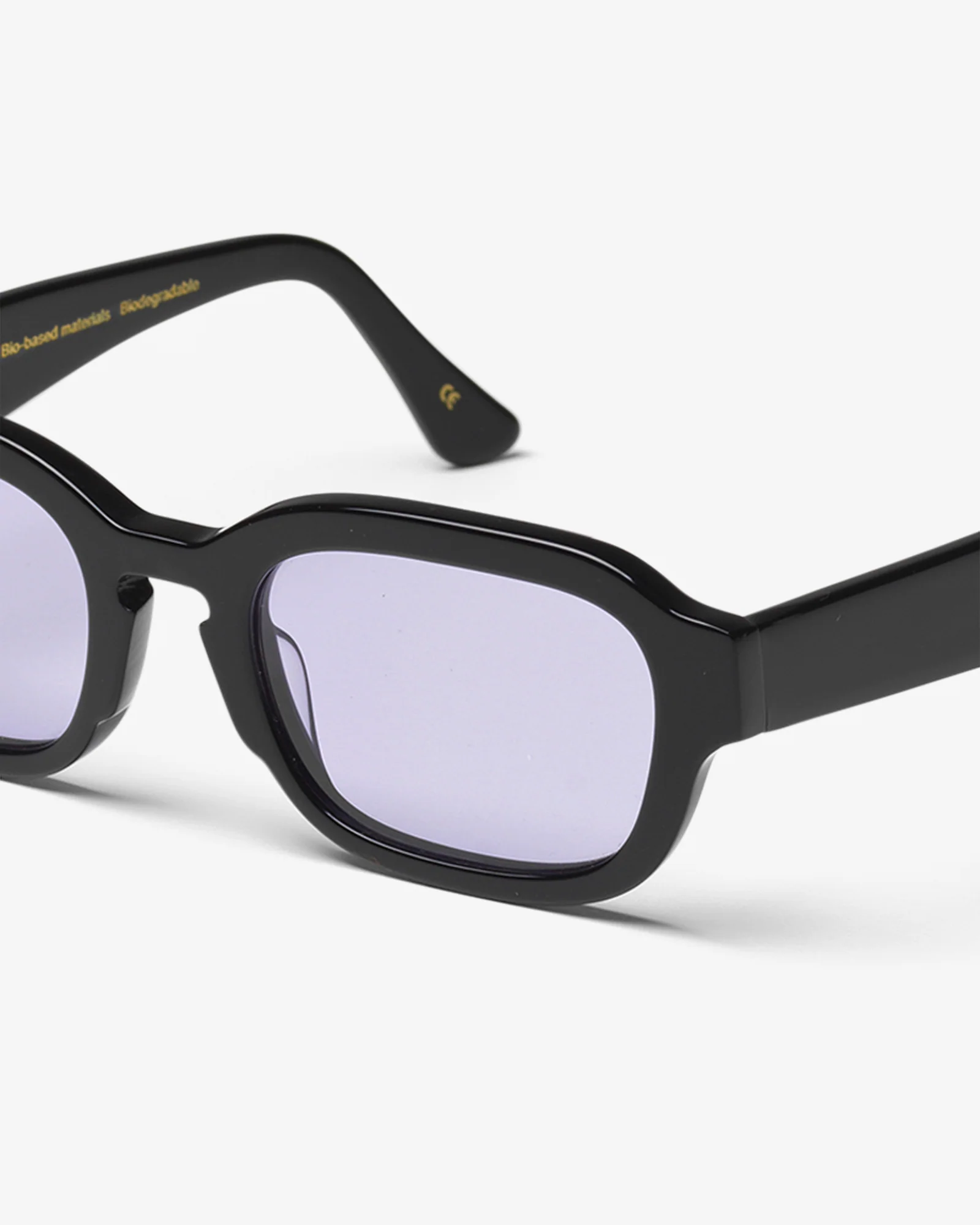 Sunglass 01 - Deep Black Solid - Lavender - Image 7