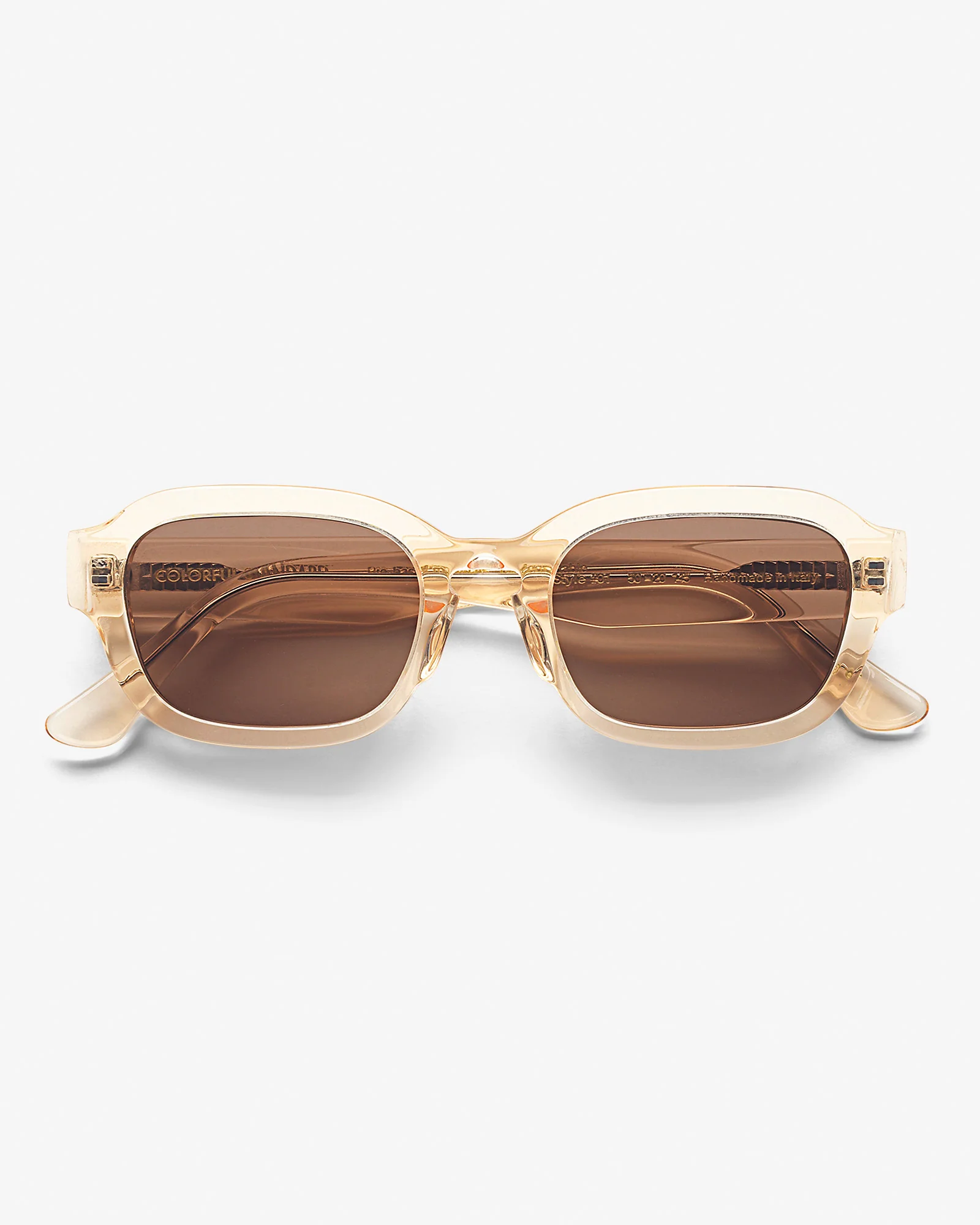 Sunglass 01 - Sunny Orange - Brown - Image 6