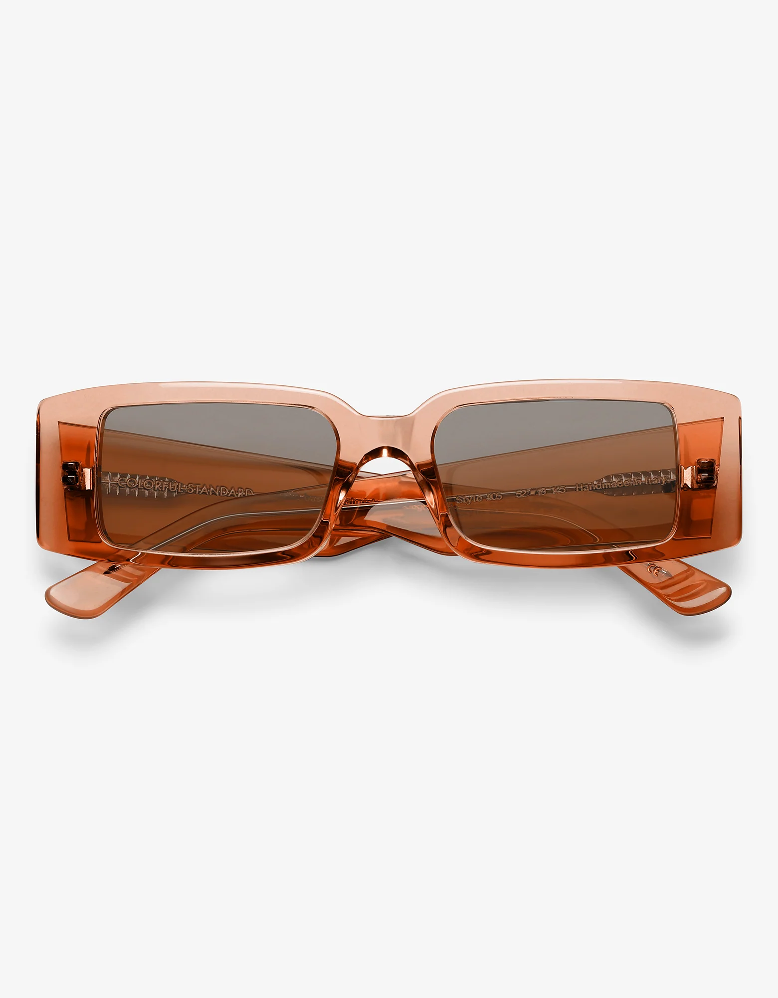 Sunglass 05 - Dark Amber - Brown - Image 6