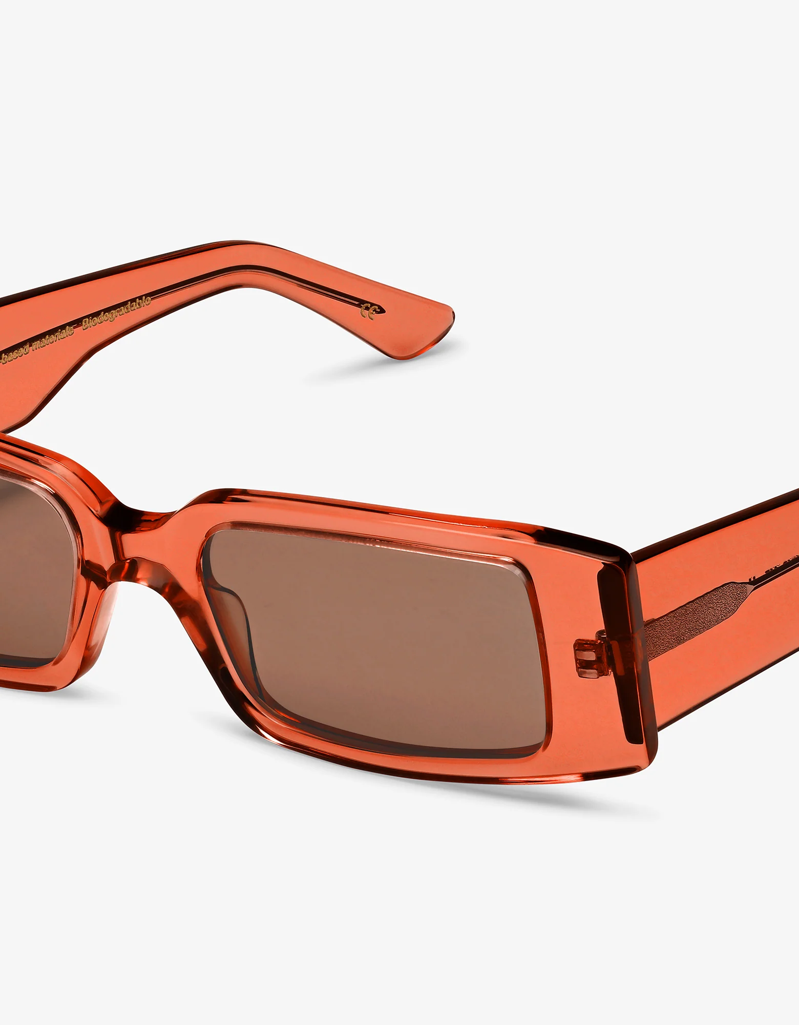 Sunglass 05 - Dark Amber - Brown - Image 7