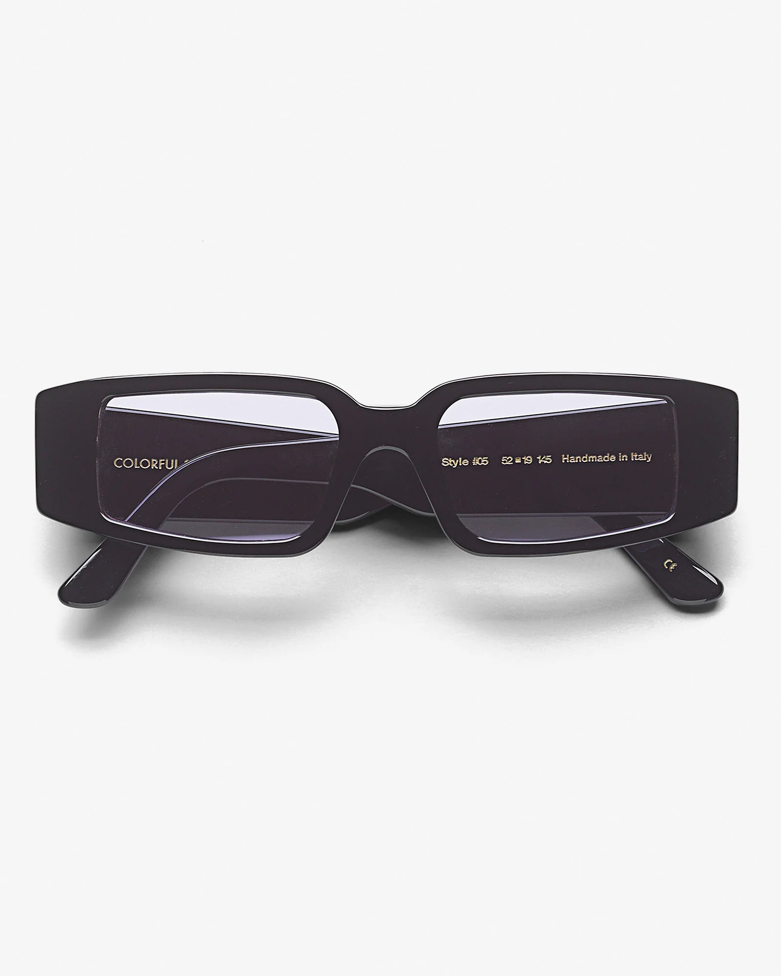 Sunglass 05 - Deep Black Solid - Lavender - Image 6