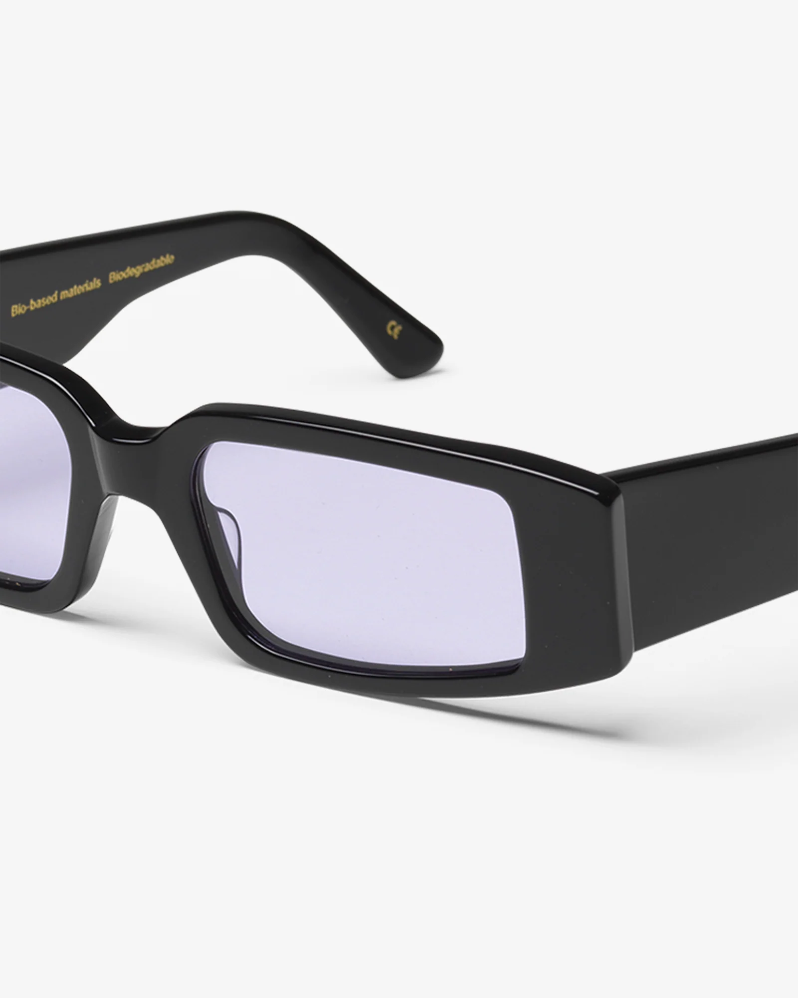 Sunglass 05 - Deep Black Solid - Lavender - Image 7