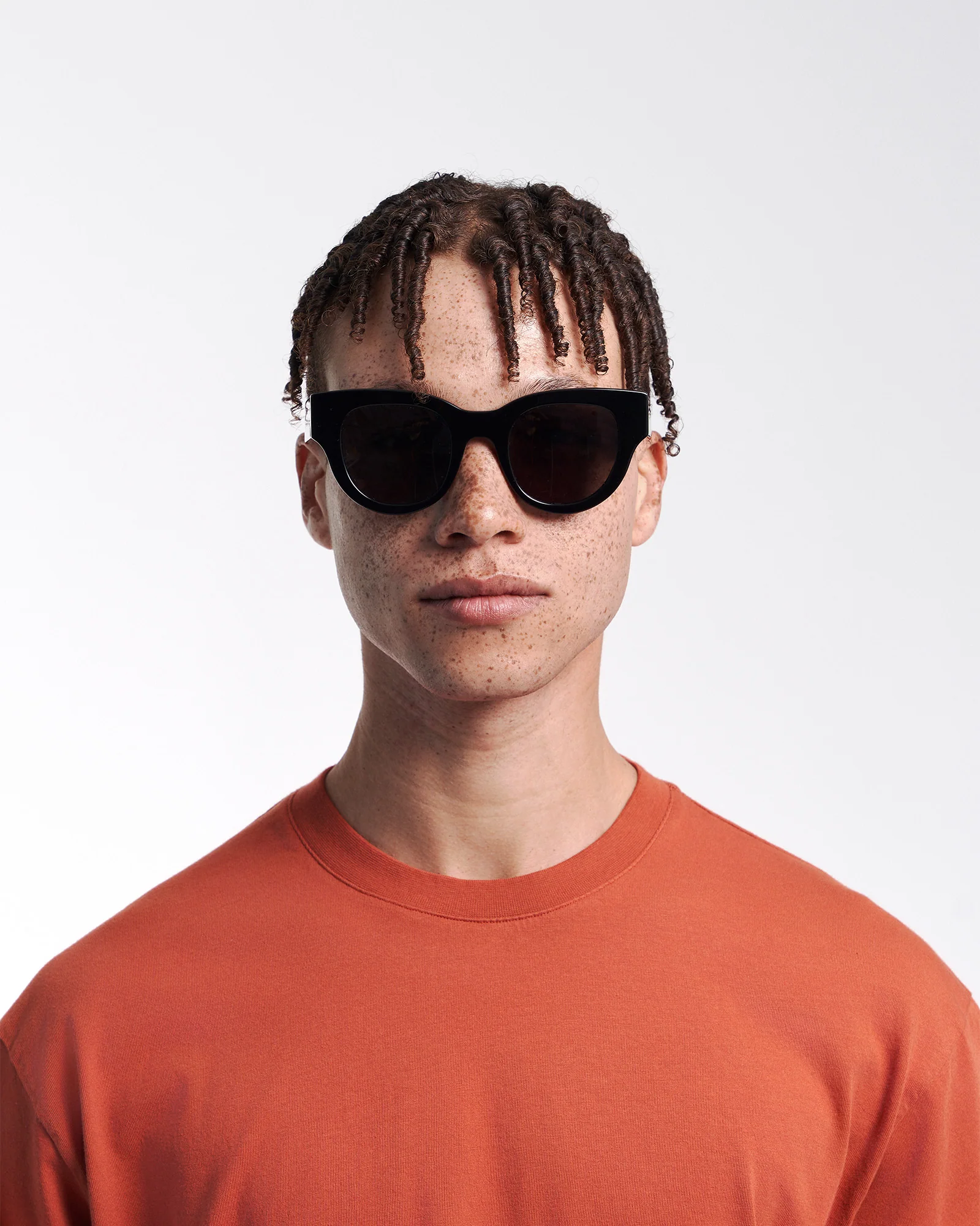 Sunglass 06 - Sunny Orange - Brown - Image 3