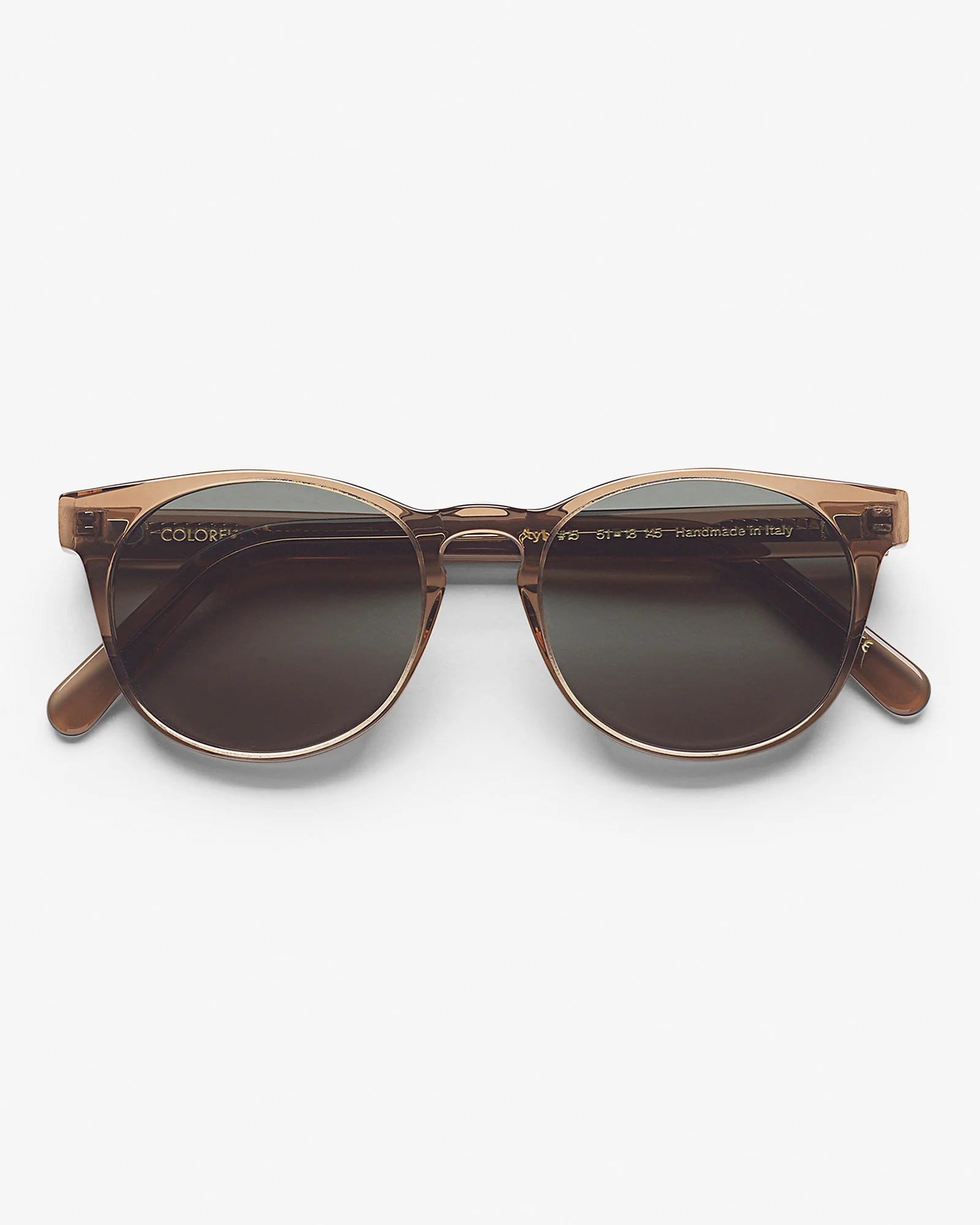Sunglass 15 - Coffee Brown - Green - Image 6