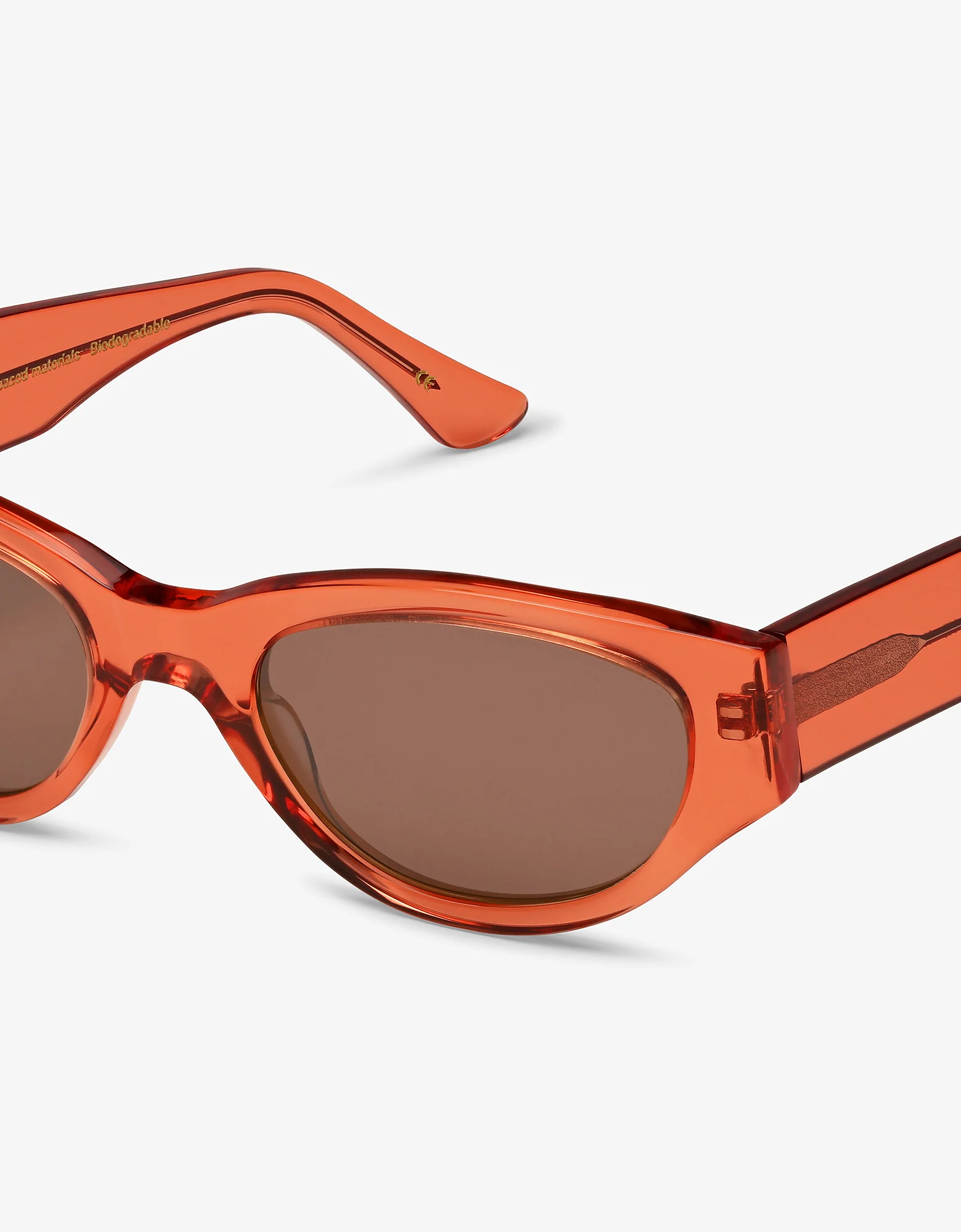 Sunglass 16 - Dark Amber - Brown - Image 7