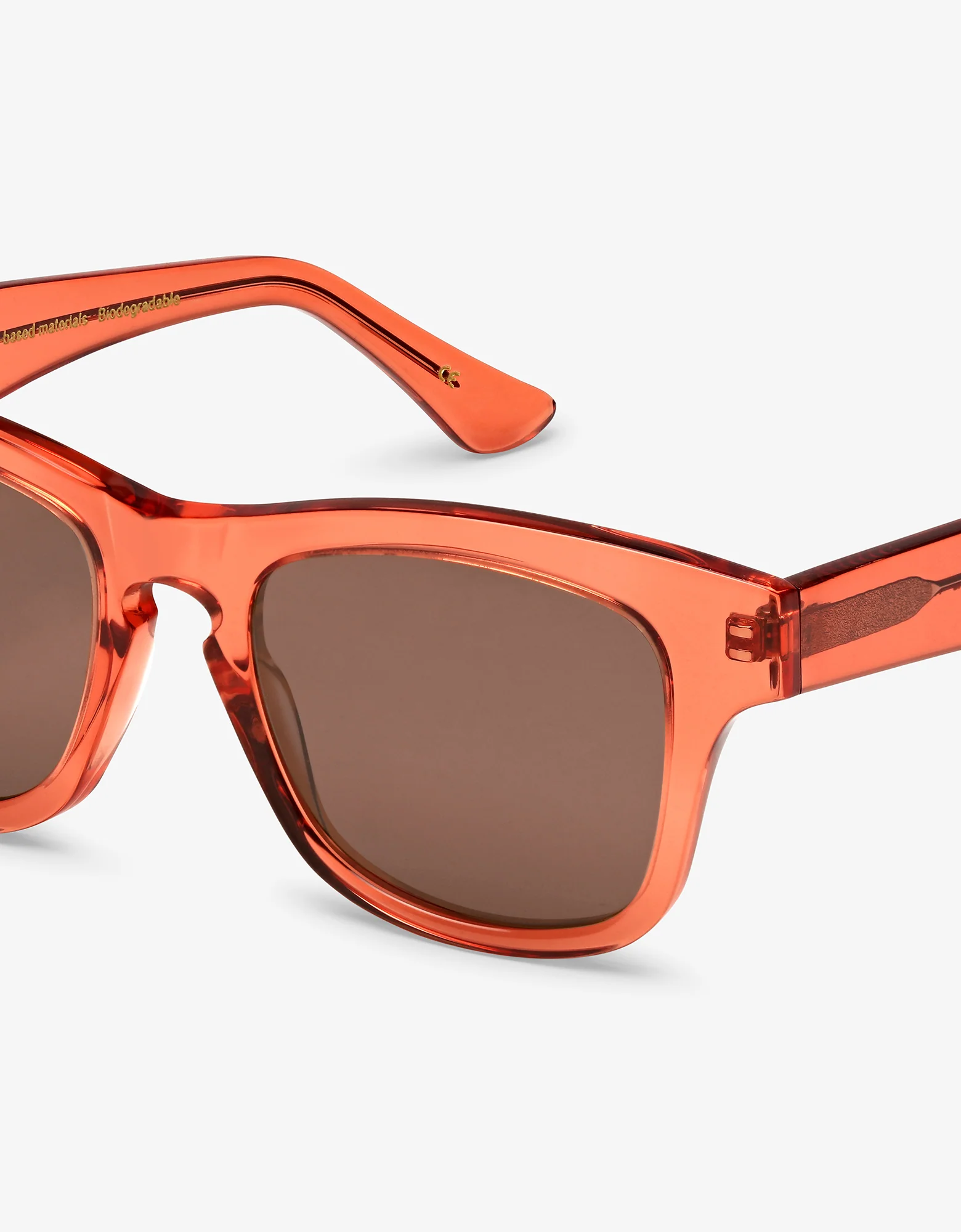 Sunglass 17 - Dark Amber - Brown - Image 7