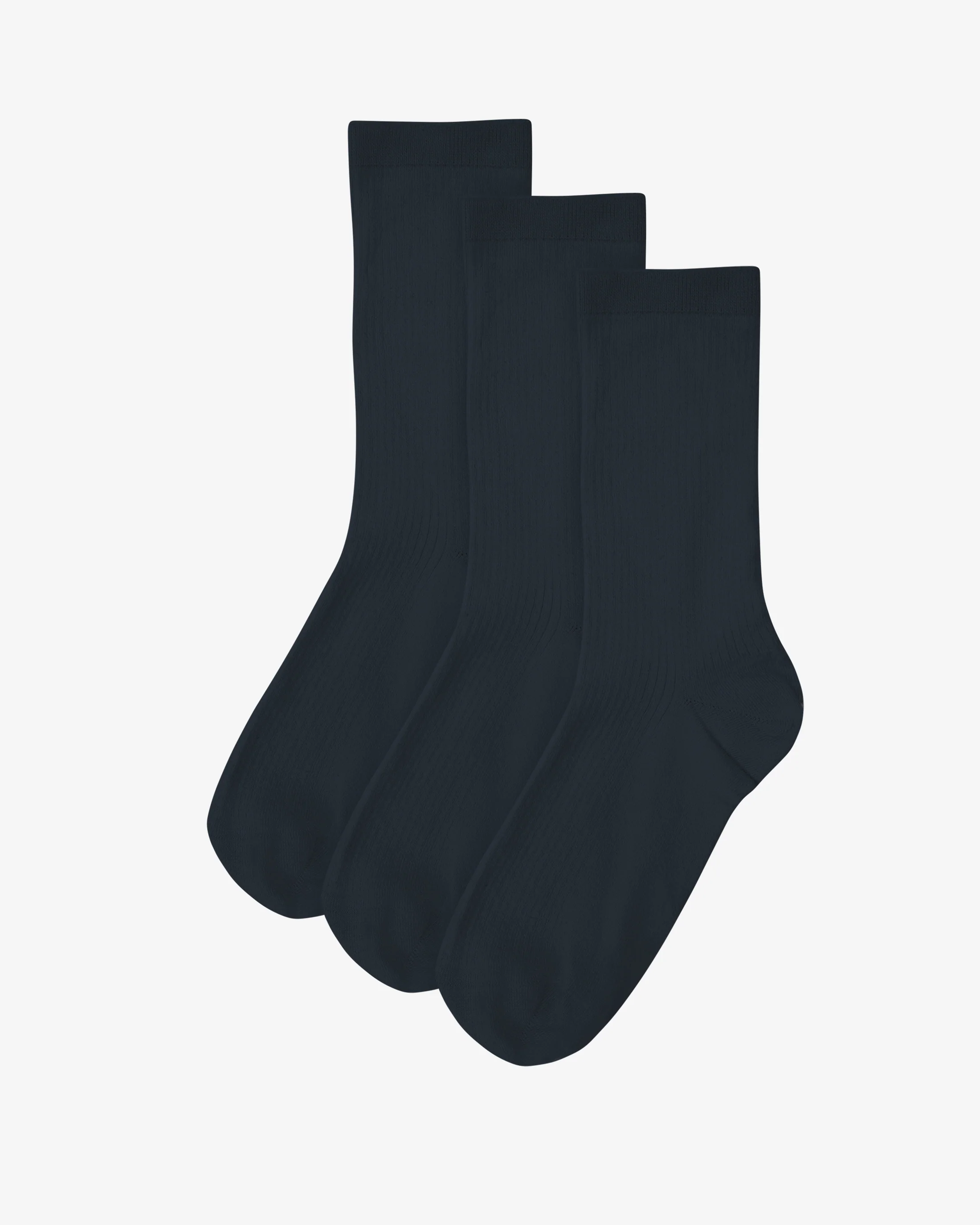 Women Classic Organic Sock - Navy Blue (3-Pack)