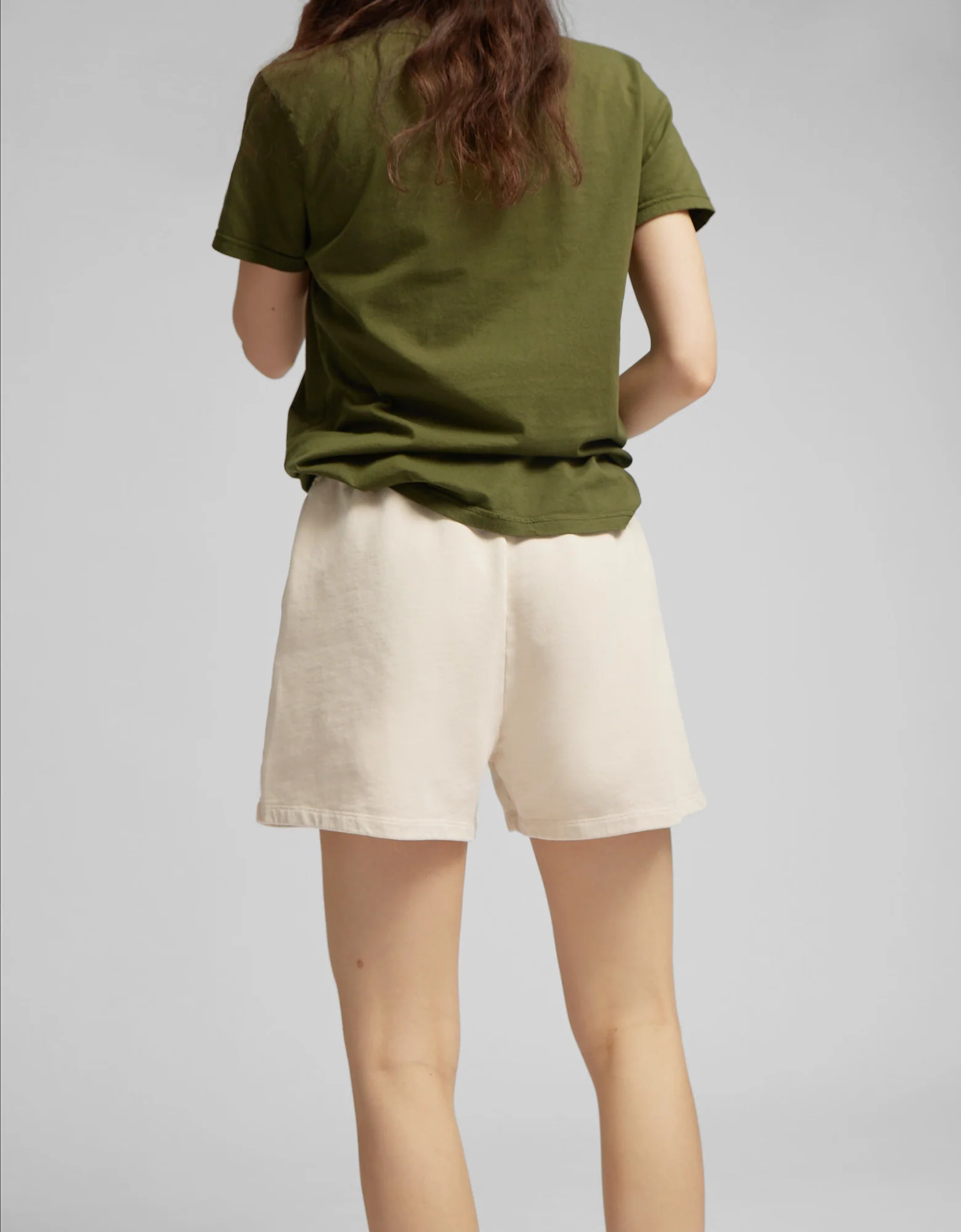 Women Organic Sweatshorts - Cherry Blossom - Image 4