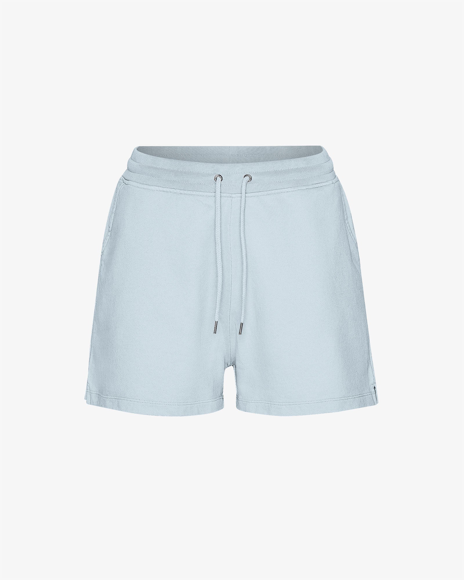 Women Organic Sweatshorts - Powder Blue