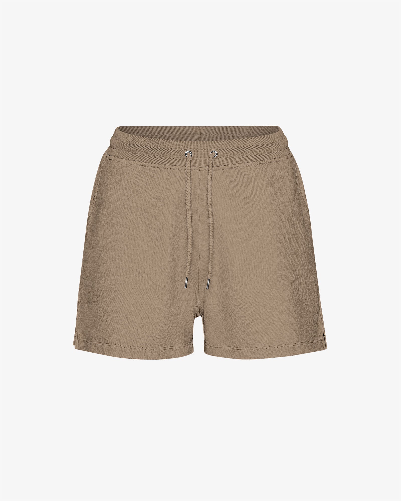 Women Organic Sweatshorts - Warm Taupe